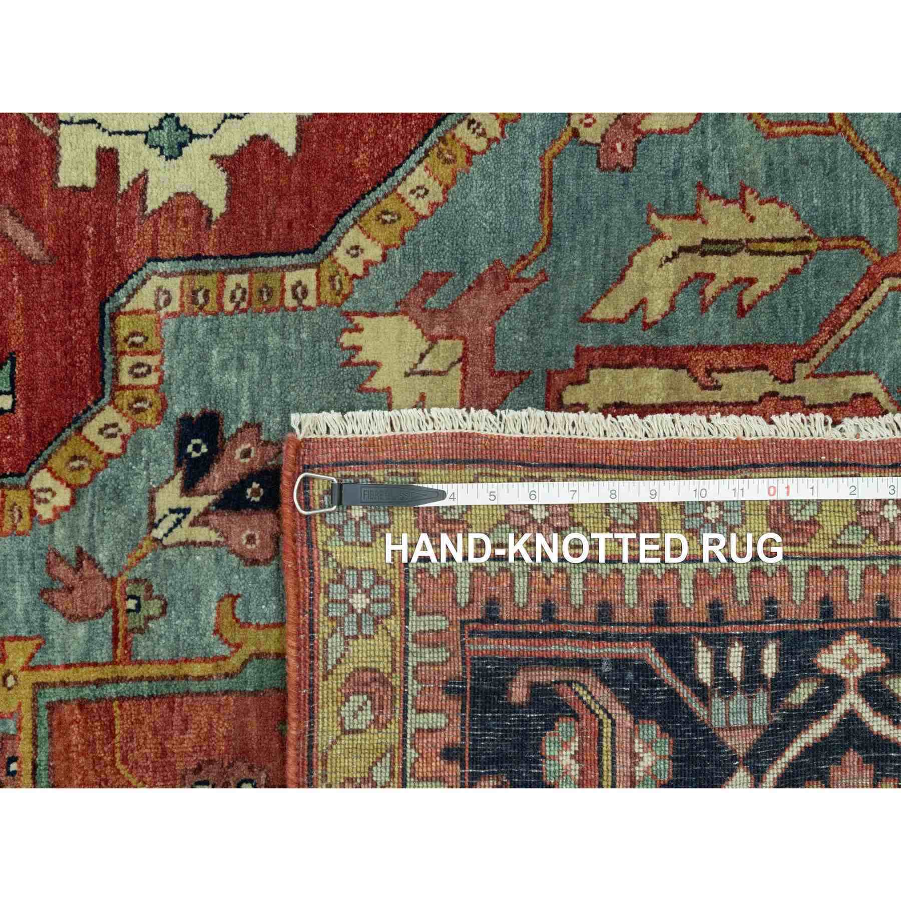 Heriz-Hand-Knotted-Rug-453325