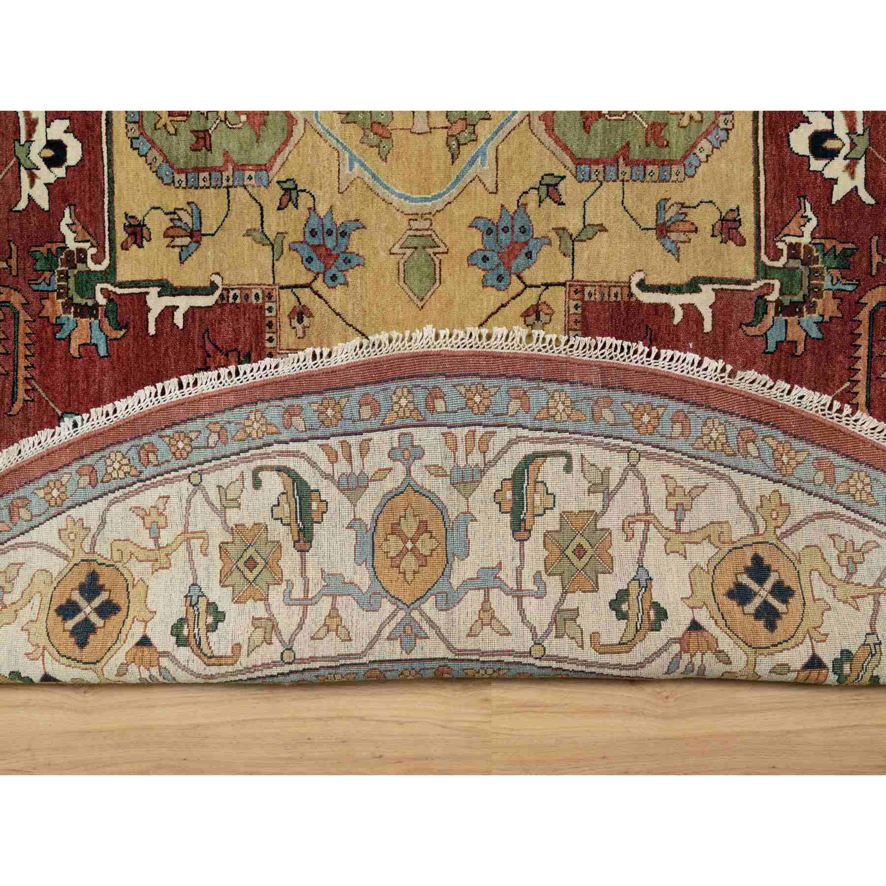 Heriz-Hand-Knotted-Rug-453700