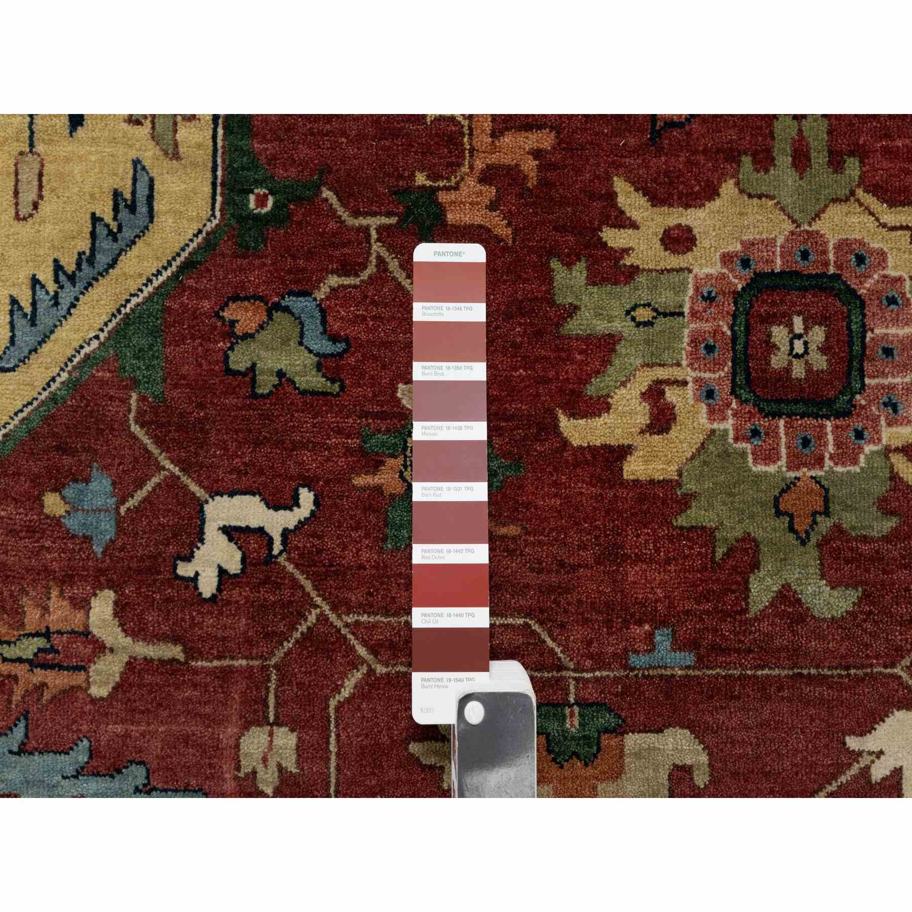 Heriz-Hand-Knotted-Rug-453700