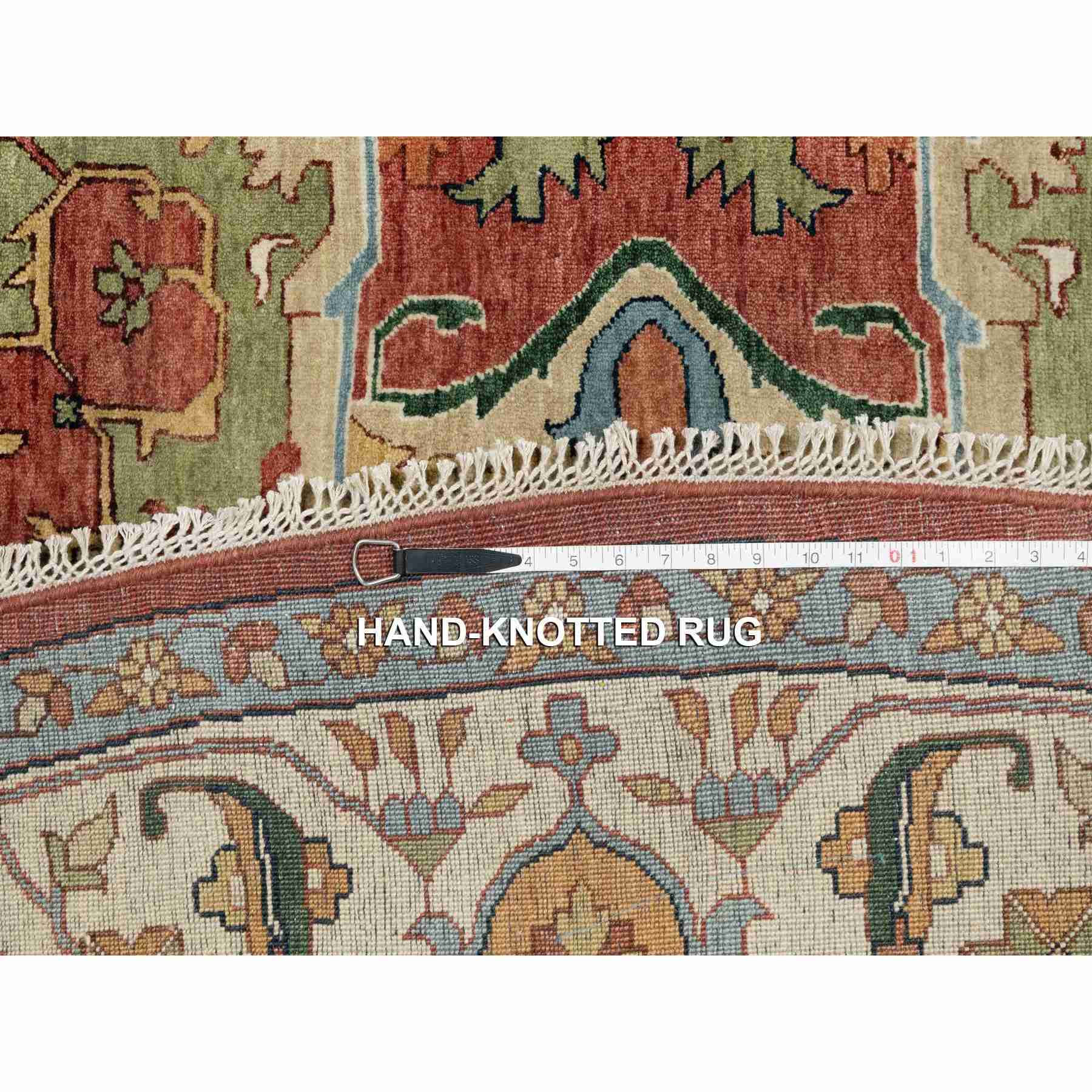 Heriz-Hand-Knotted-Rug-453700