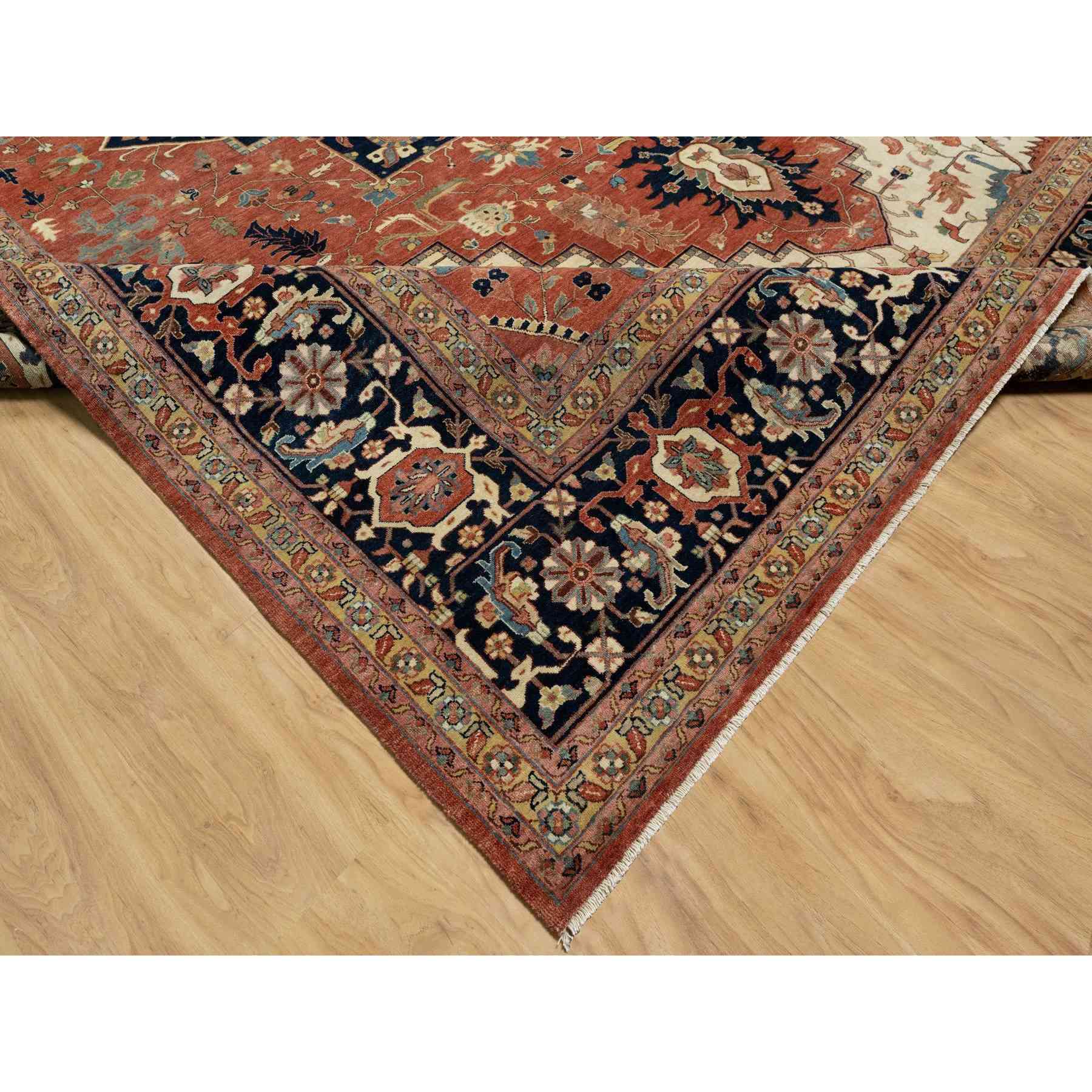 Heriz-Hand-Knotted-Rug-453710