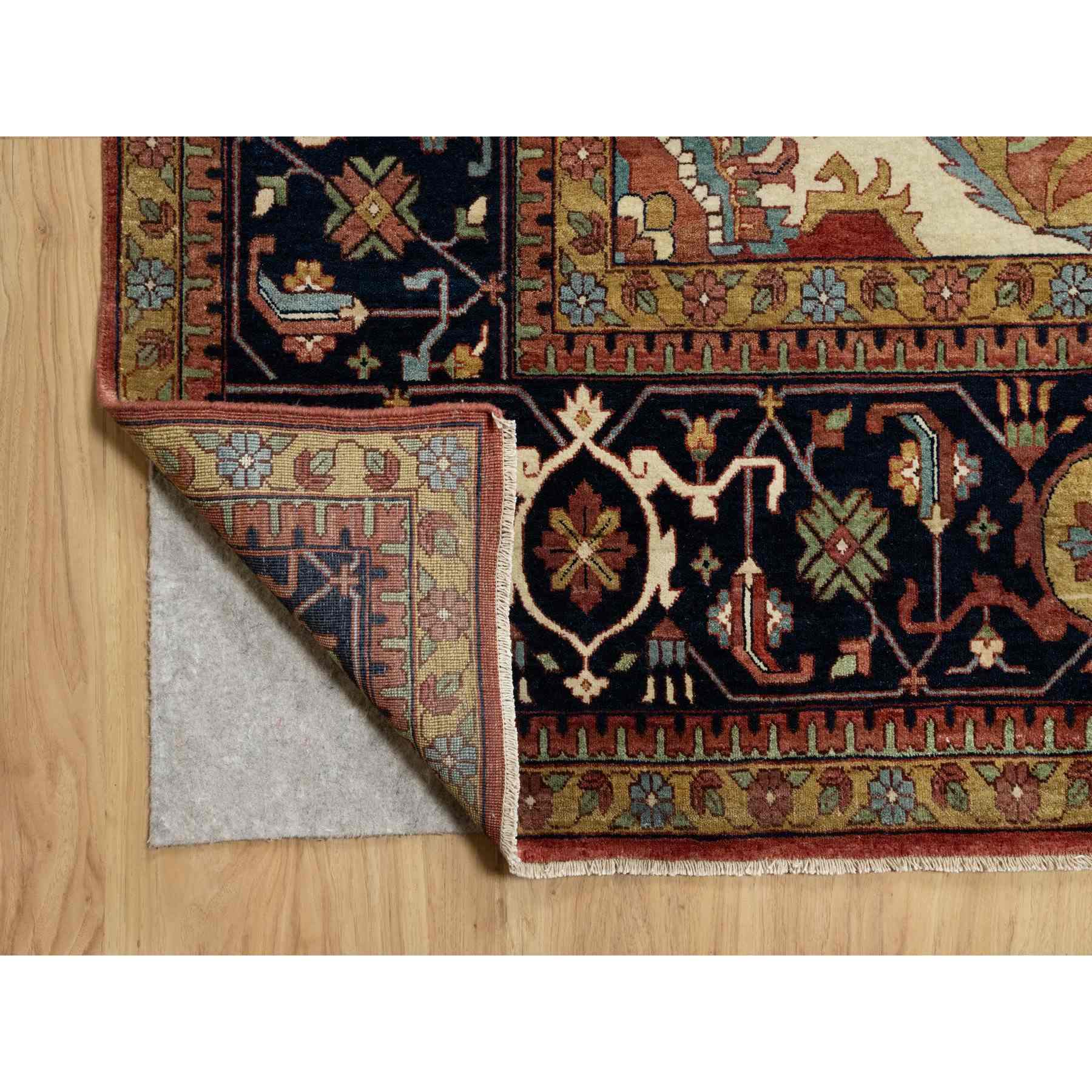 Heriz-Hand-Knotted-Rug-453720