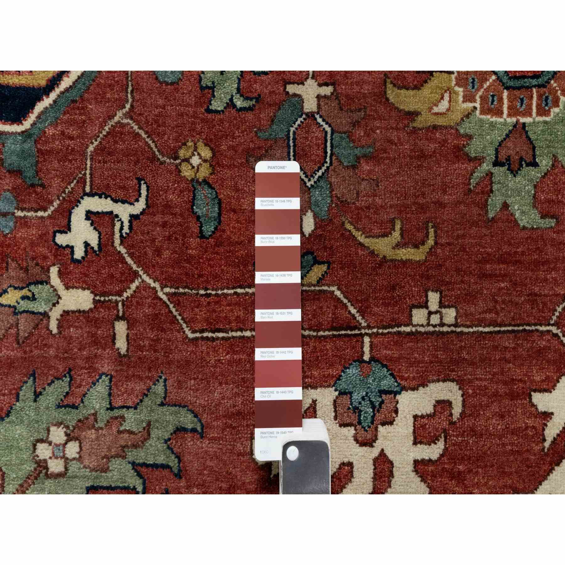 Heriz-Hand-Knotted-Rug-453720