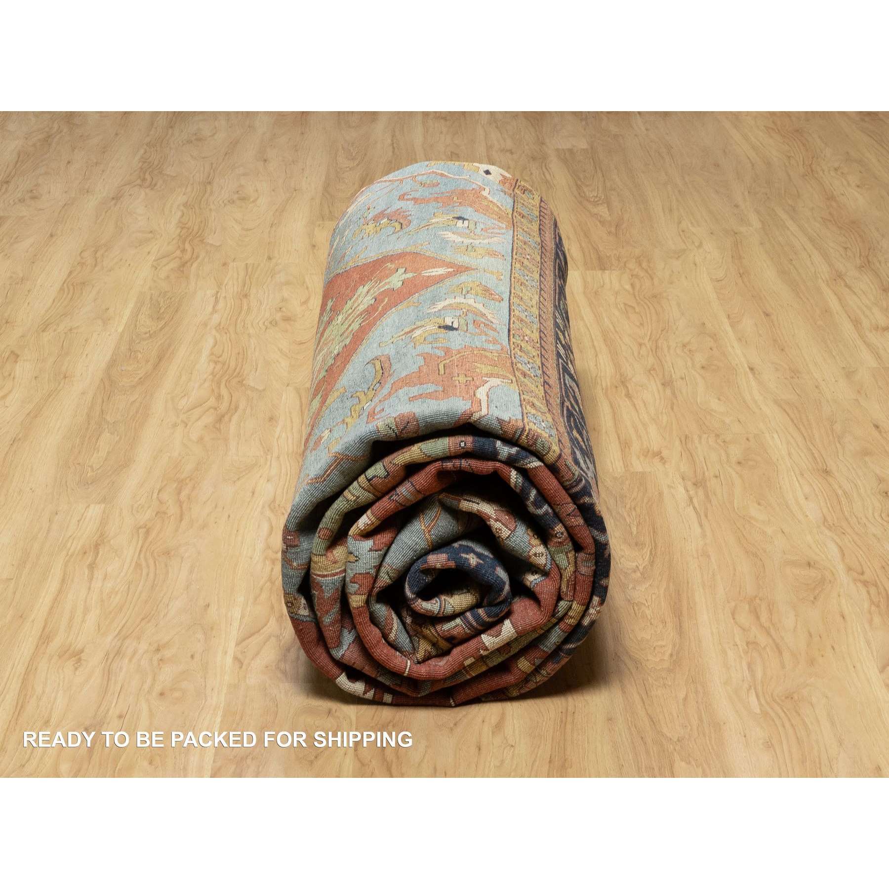 Heriz-Hand-Knotted-Rug-453720