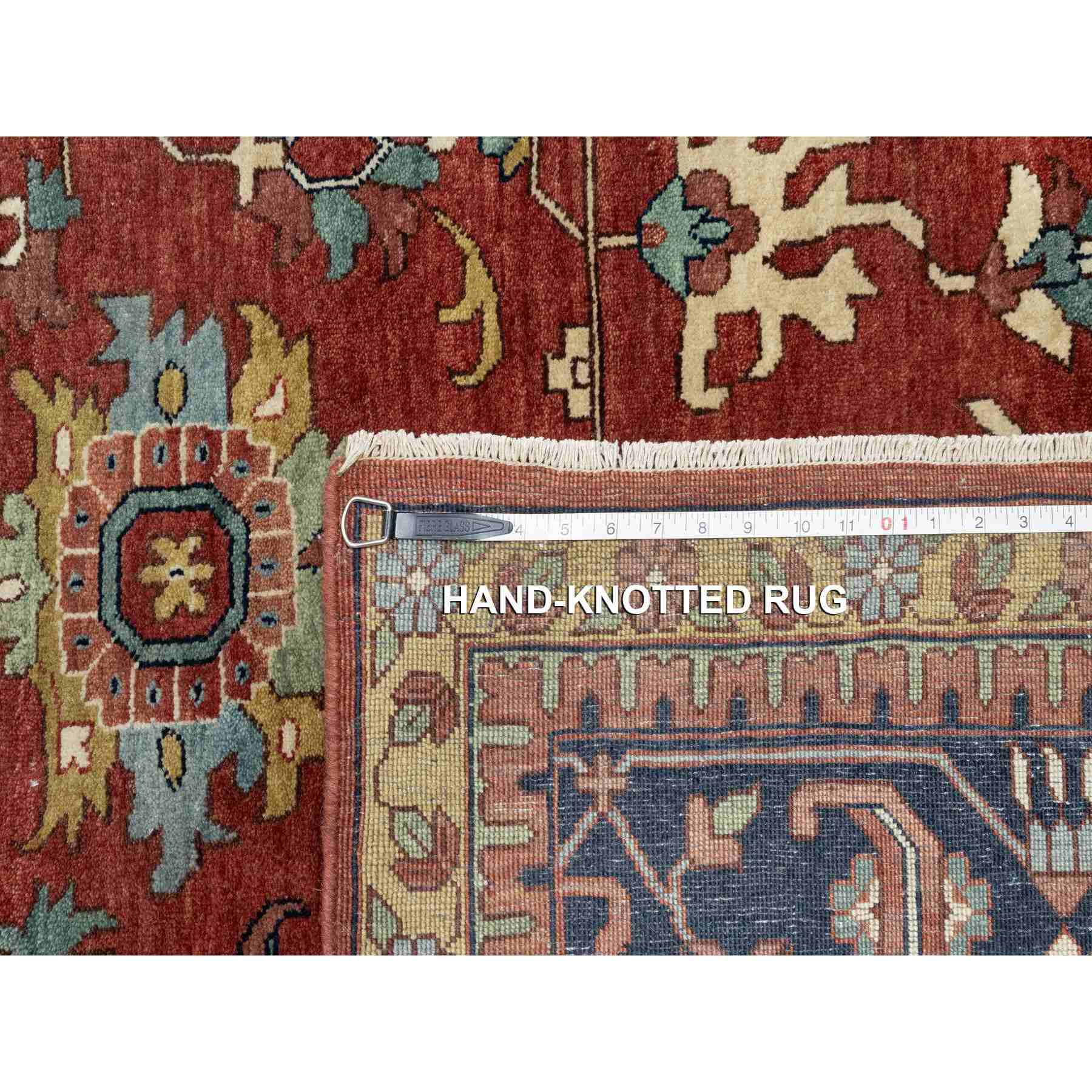 Heriz-Hand-Knotted-Rug-453720