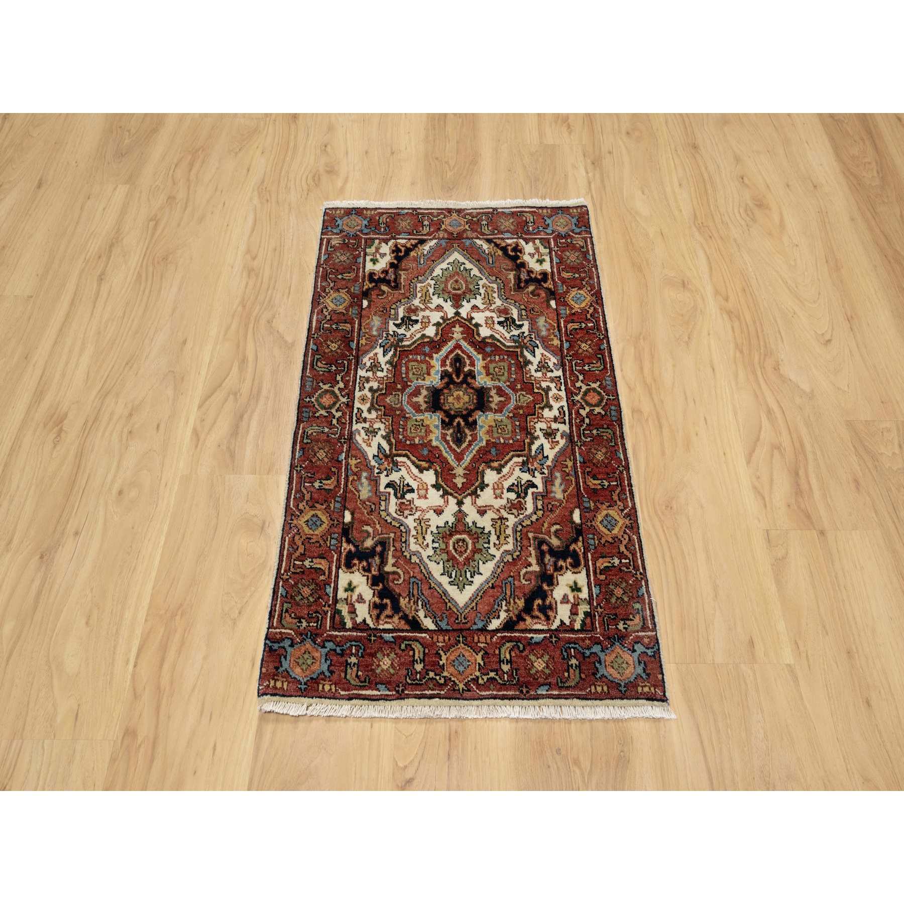 Heriz-Hand-Knotted-Rug-453725