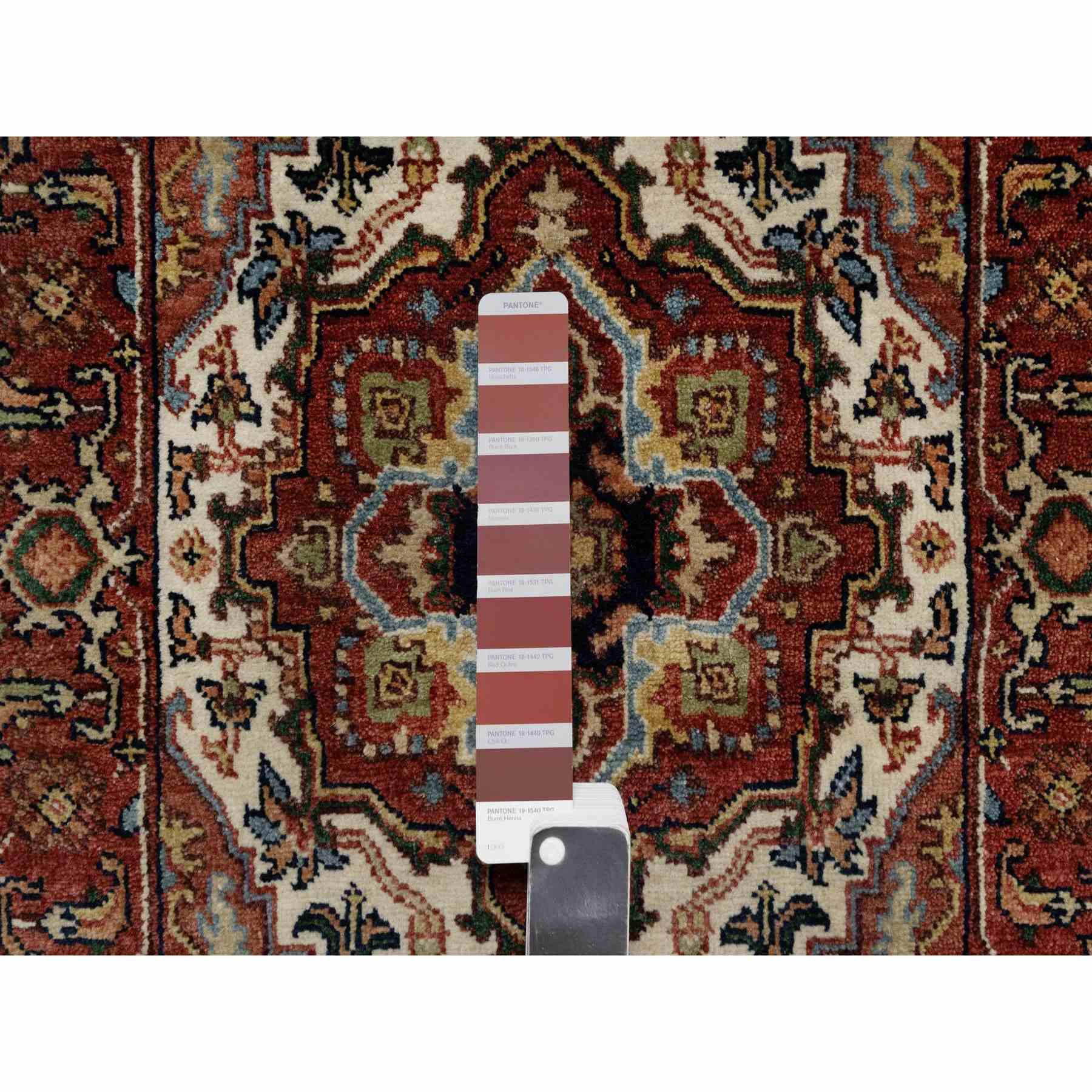 Heriz-Hand-Knotted-Rug-453725