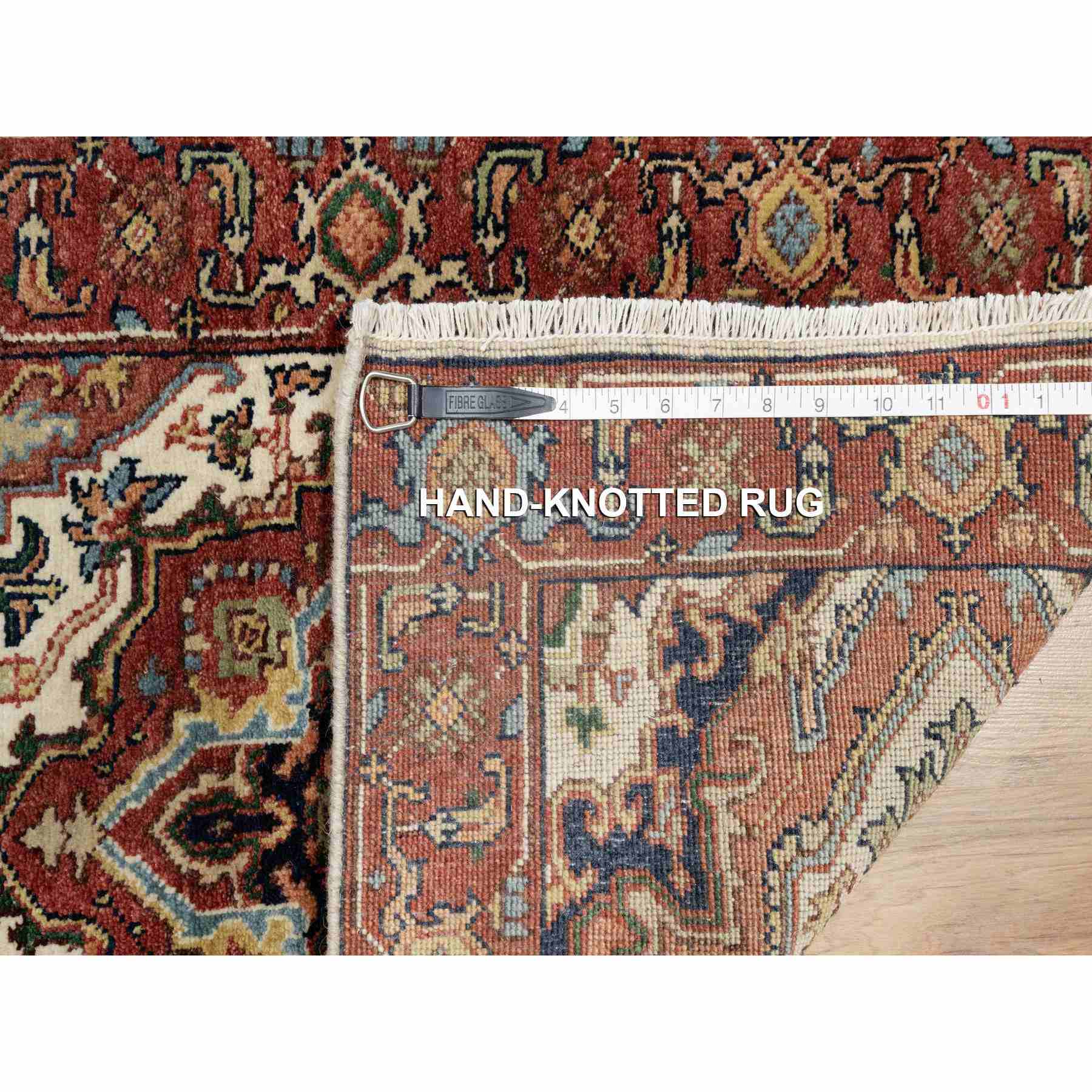 Heriz-Hand-Knotted-Rug-453725