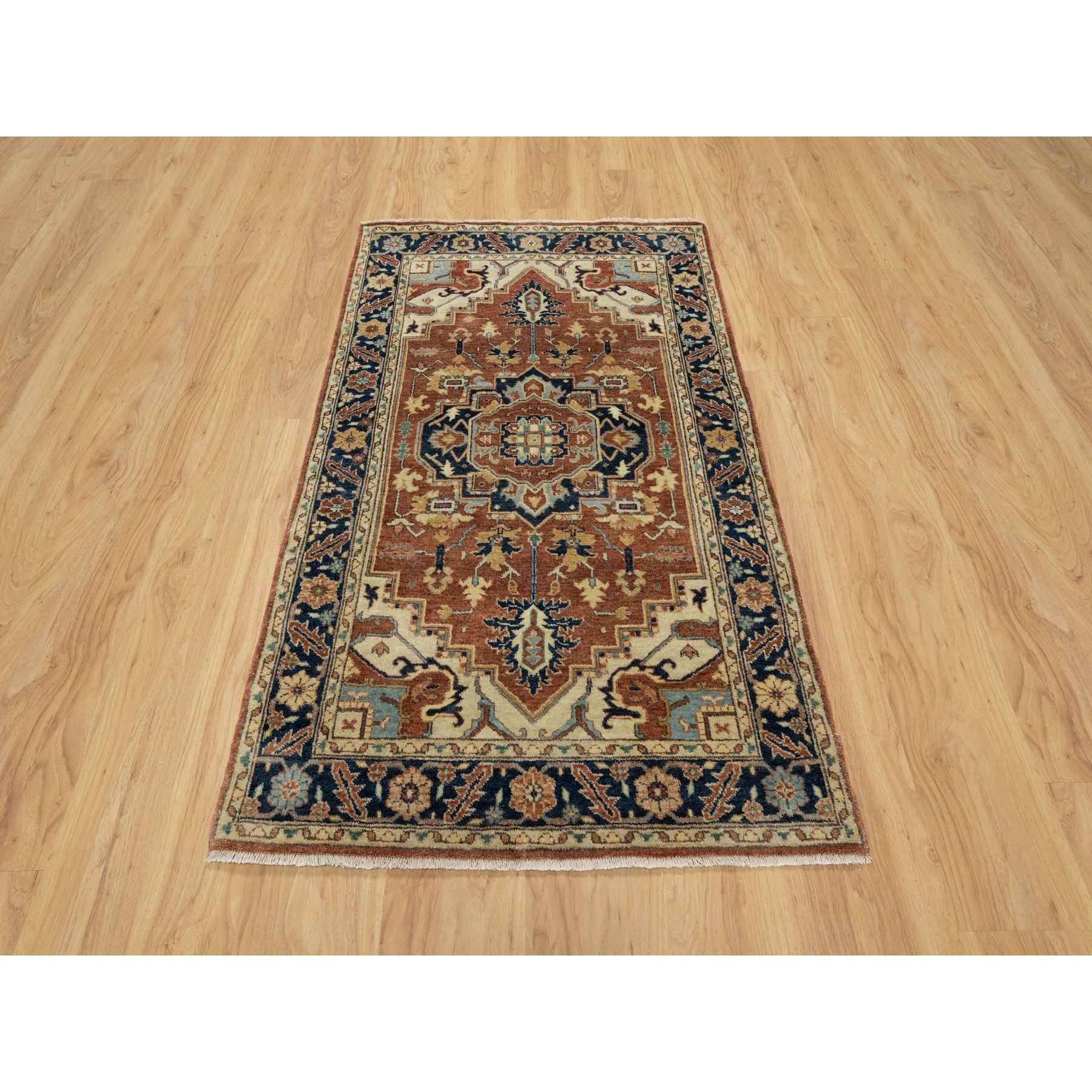 Heriz-Hand-Knotted-Rug-453735