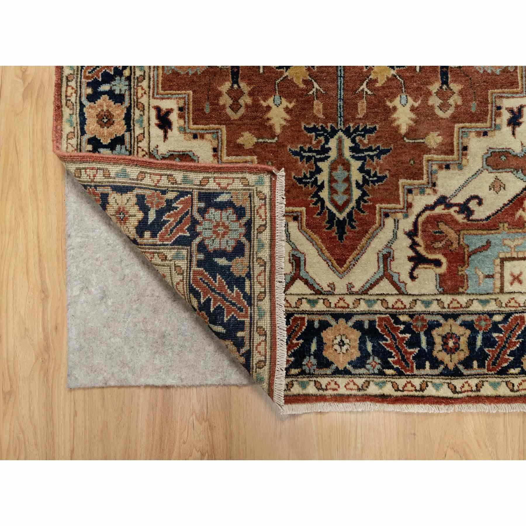 Heriz-Hand-Knotted-Rug-453735