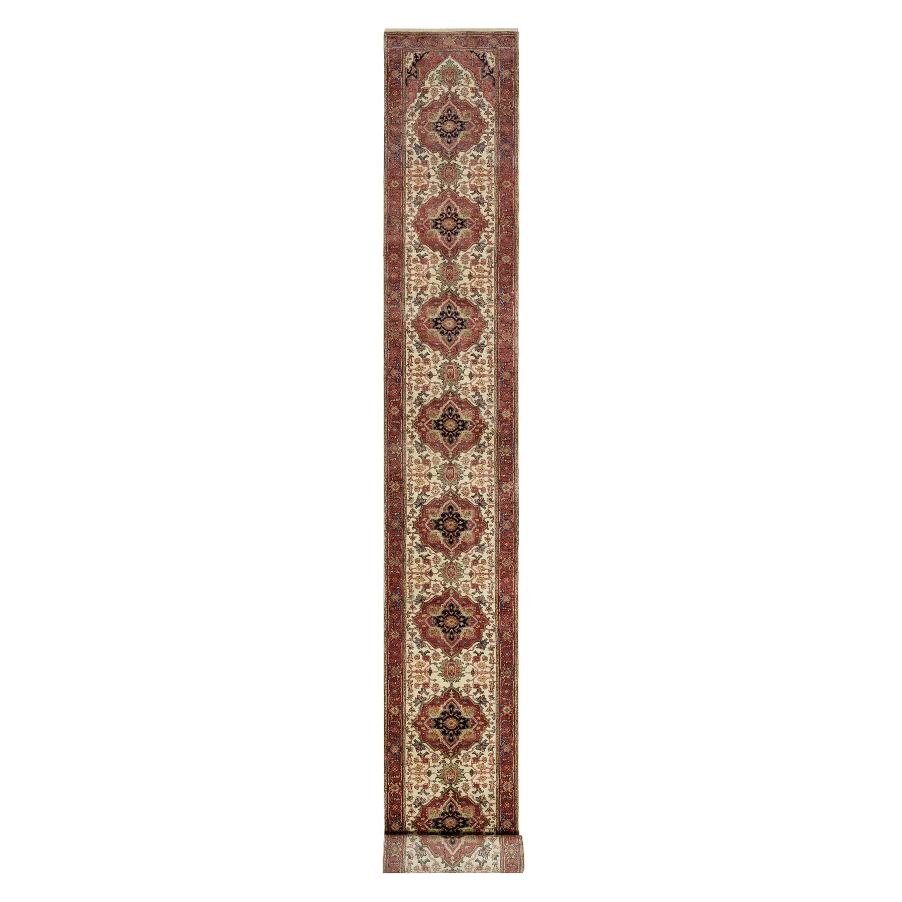 Heriz-Hand-Knotted-Rug-453750
