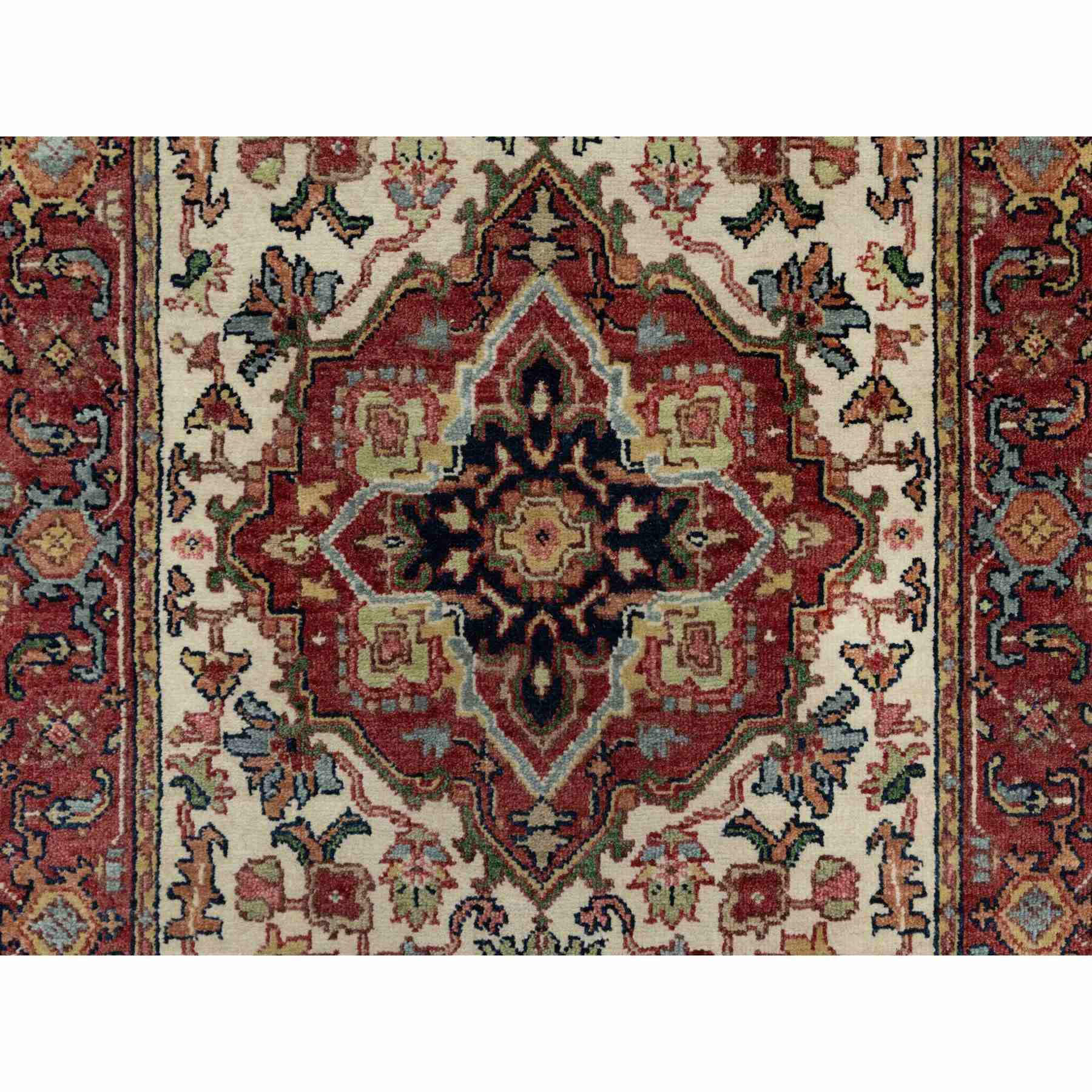 Heriz-Hand-Knotted-Rug-453755