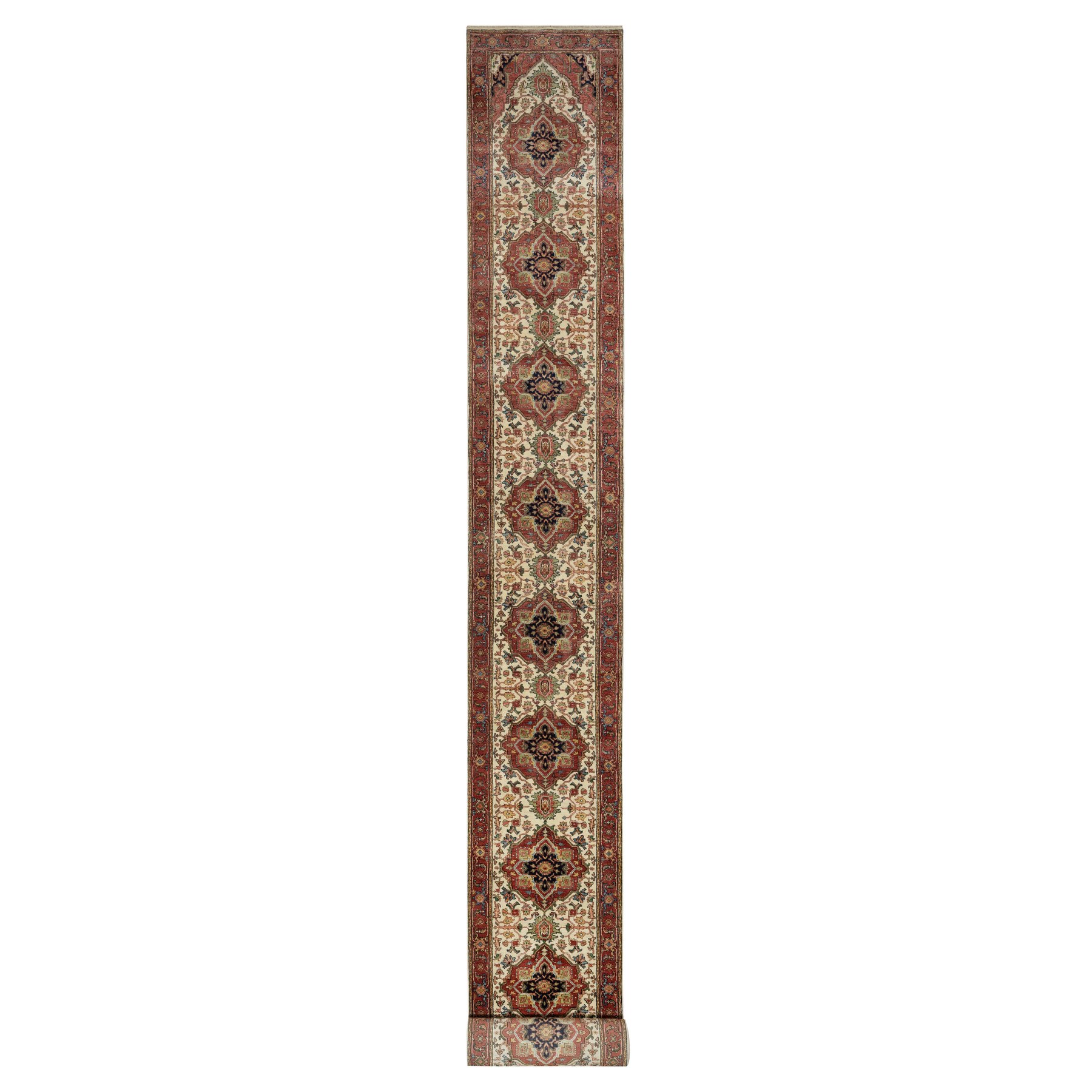Heriz-Hand-Knotted-Rug-453760