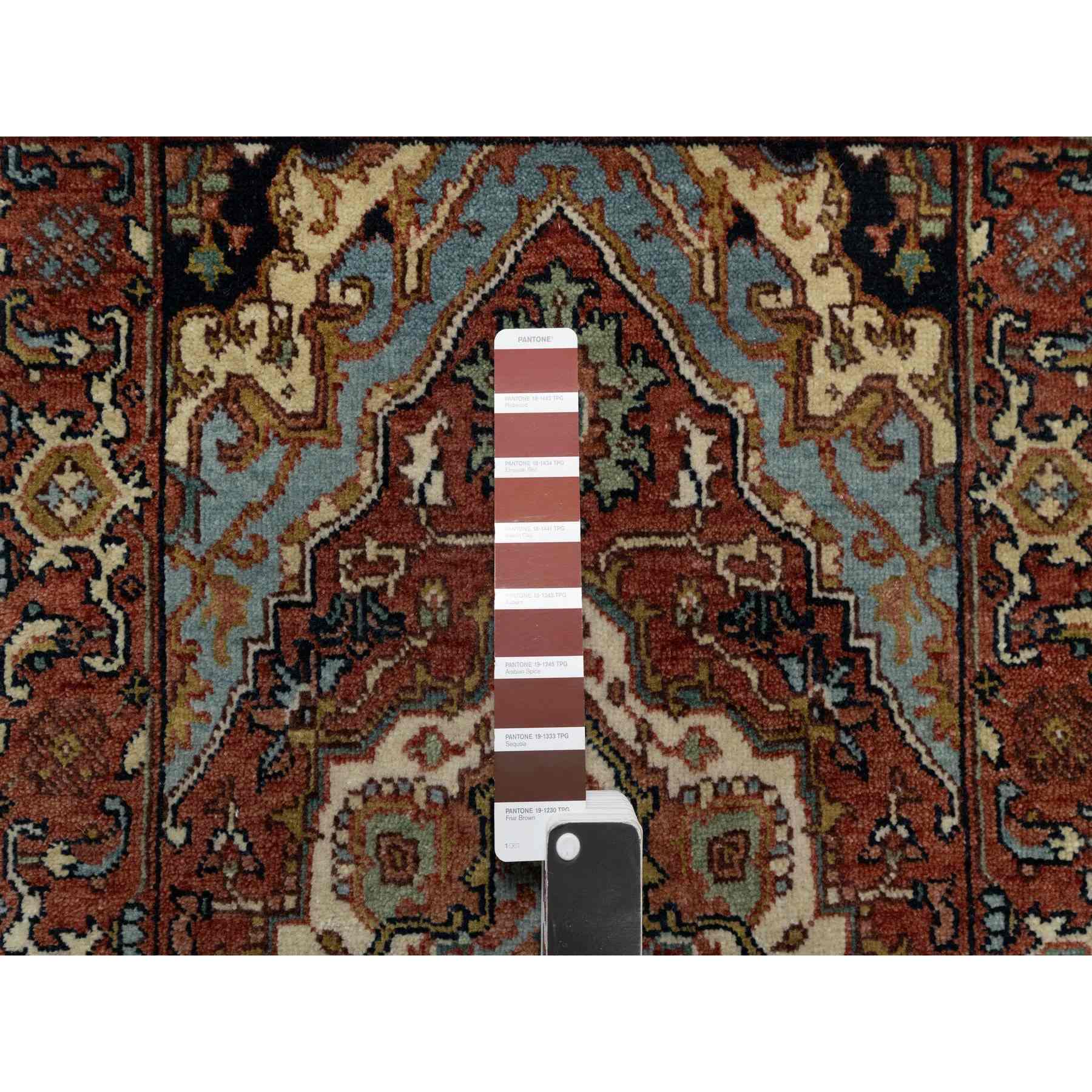 Heriz-Hand-Knotted-Rug-453775