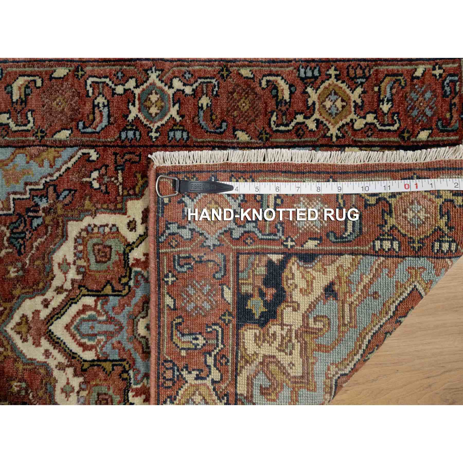 Heriz-Hand-Knotted-Rug-453775