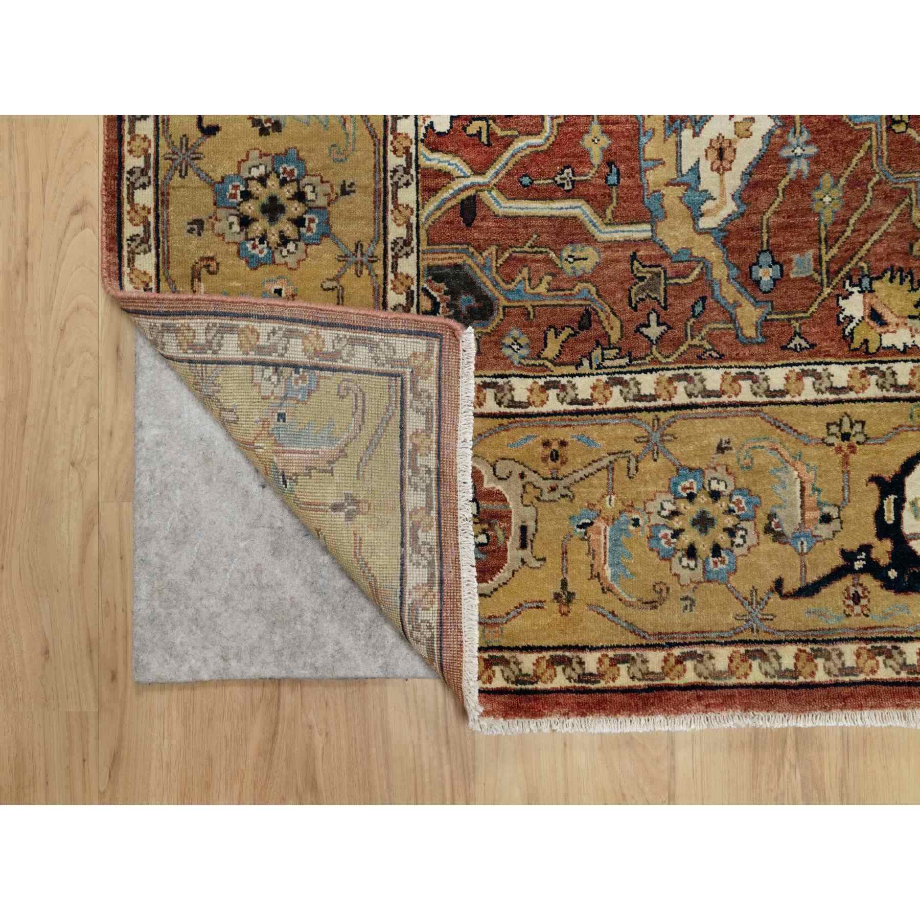 Heriz-Hand-Knotted-Rug-454560