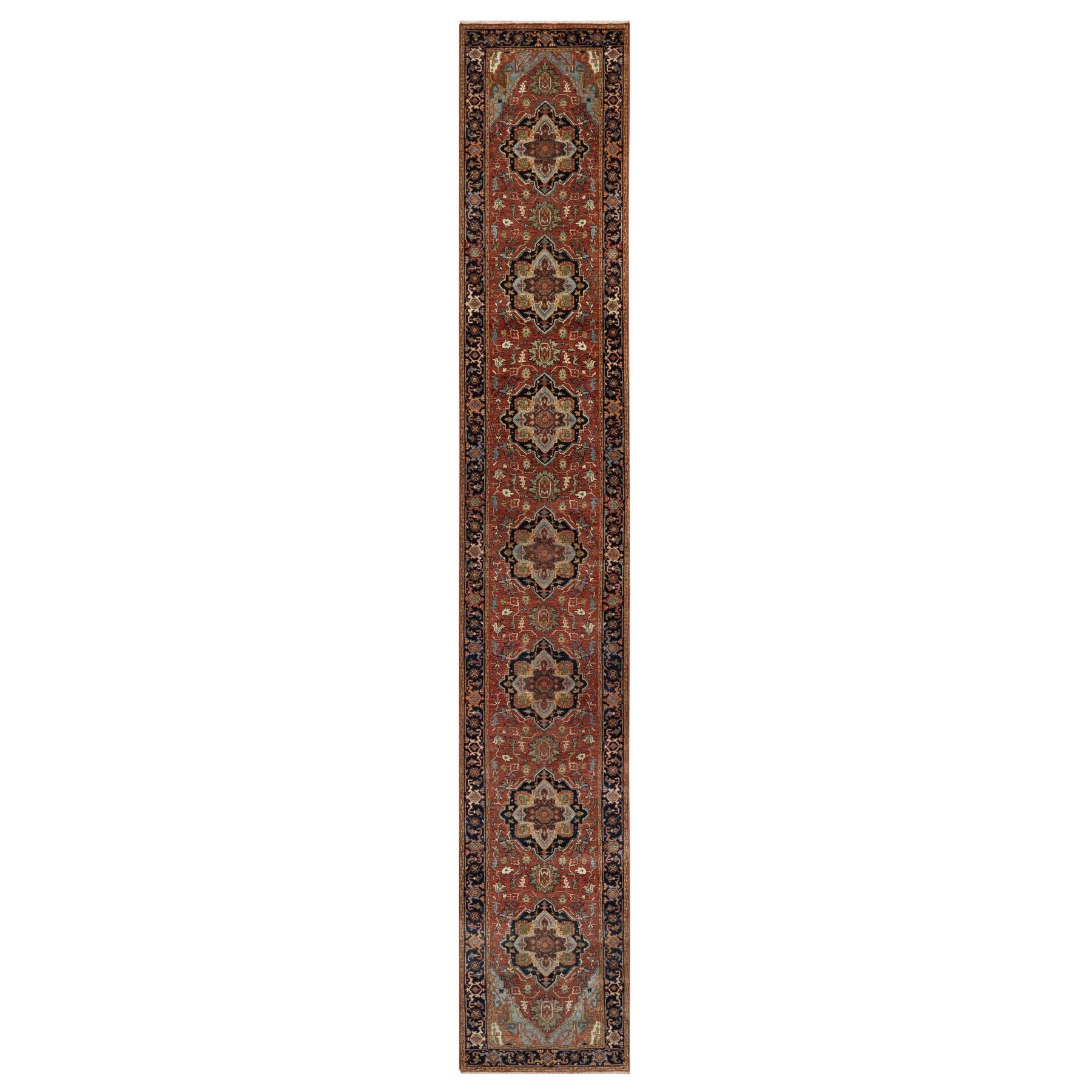 Heriz-Hand-Knotted-Rug-454570