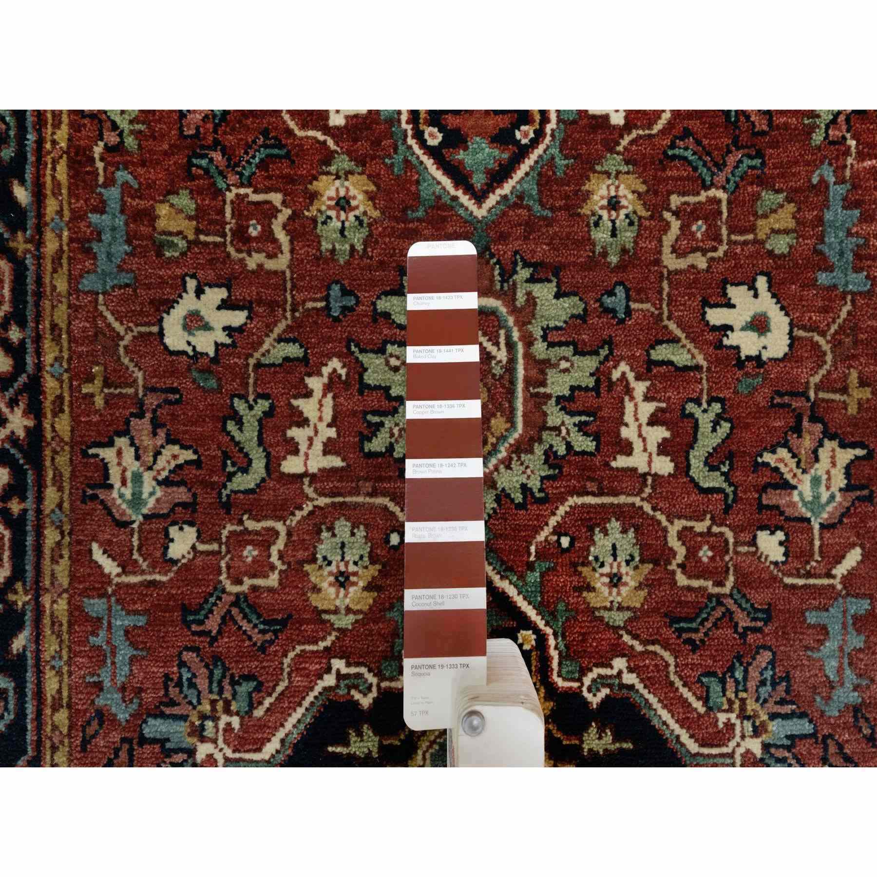 Heriz-Hand-Knotted-Rug-454570