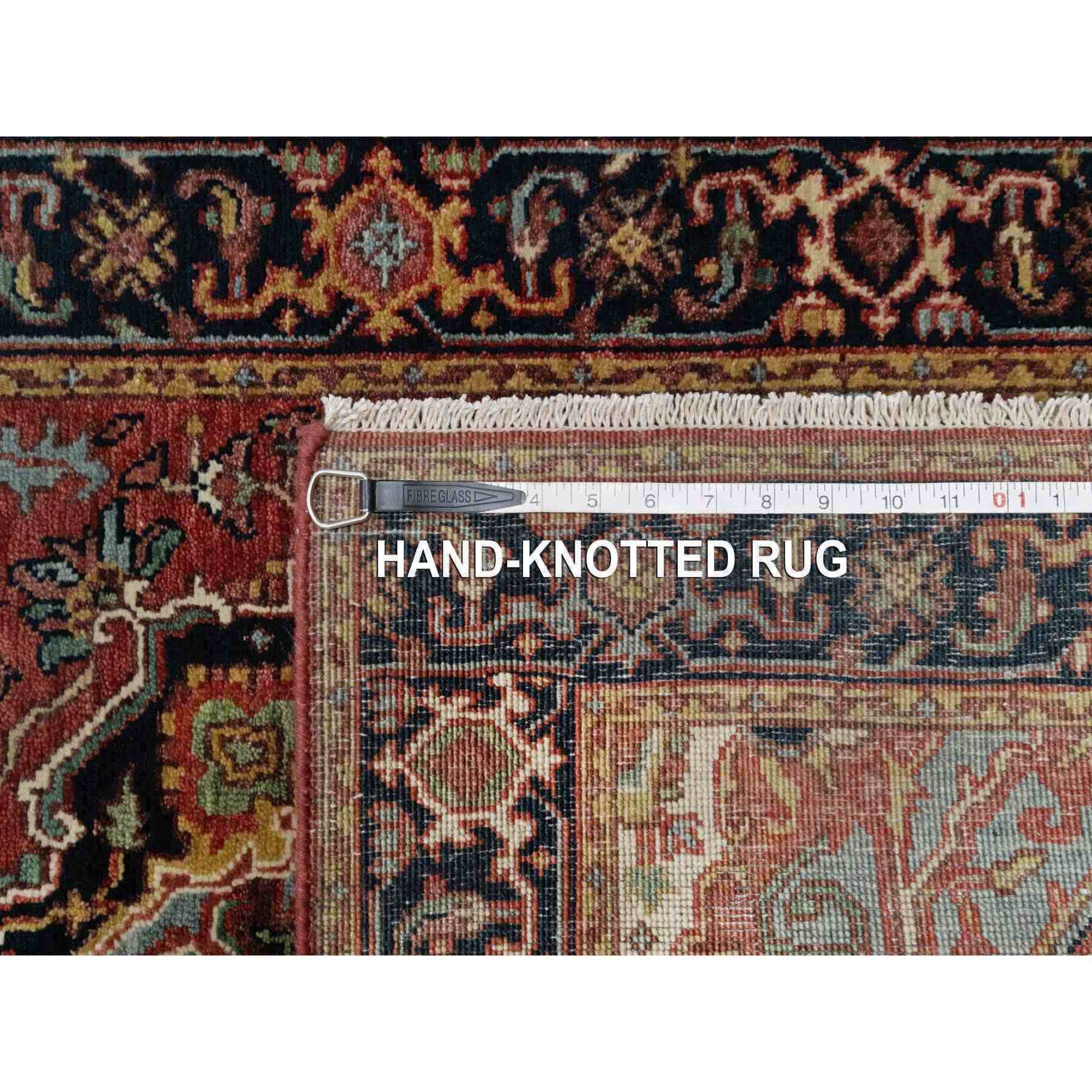 Heriz-Hand-Knotted-Rug-454570