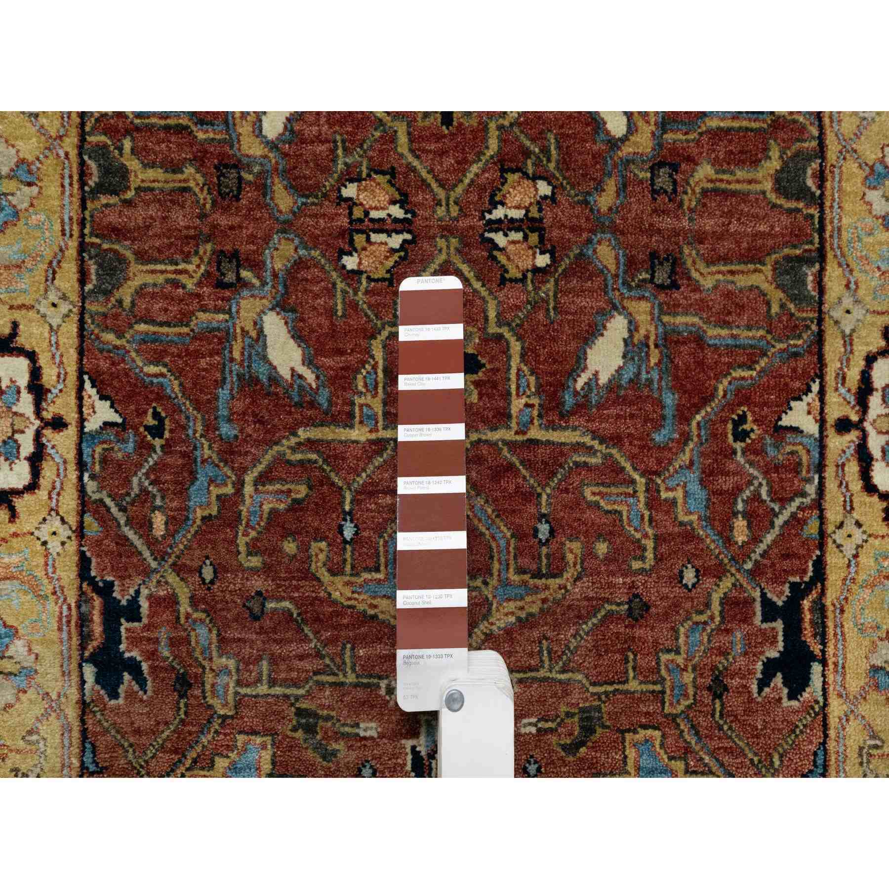 Heriz-Hand-Knotted-Rug-454575