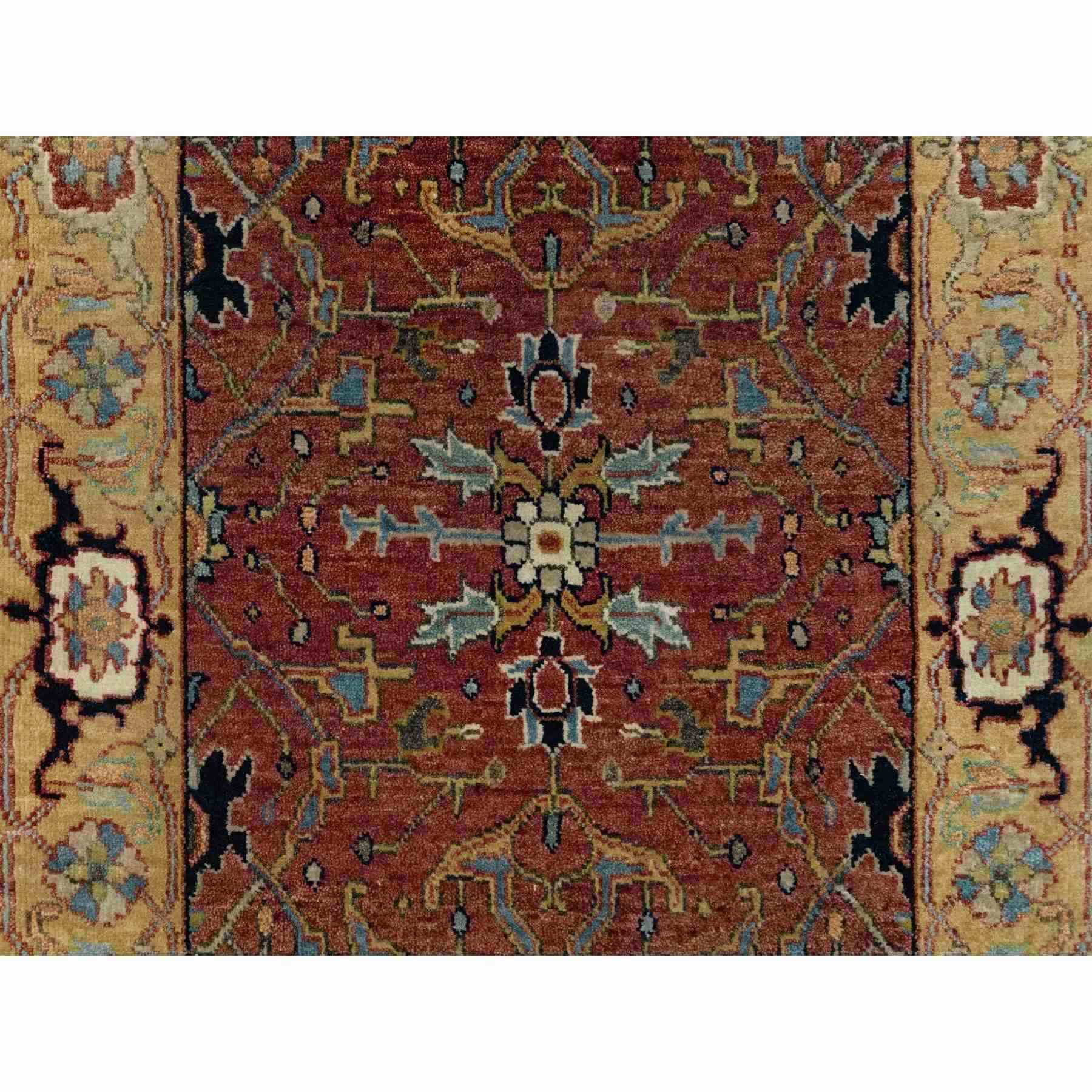 Heriz-Hand-Knotted-Rug-454575