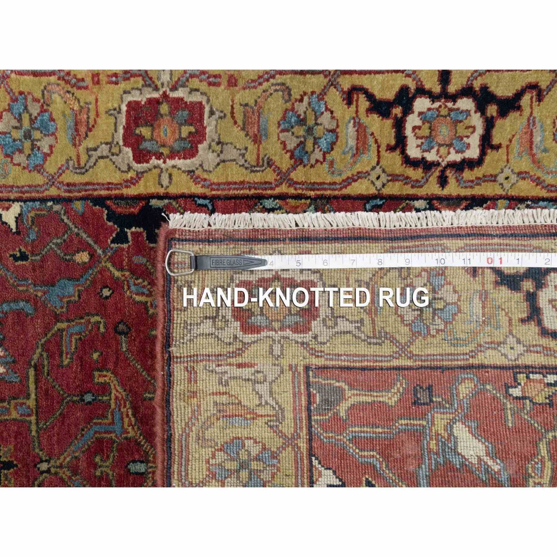 Heriz-Hand-Knotted-Rug-454575