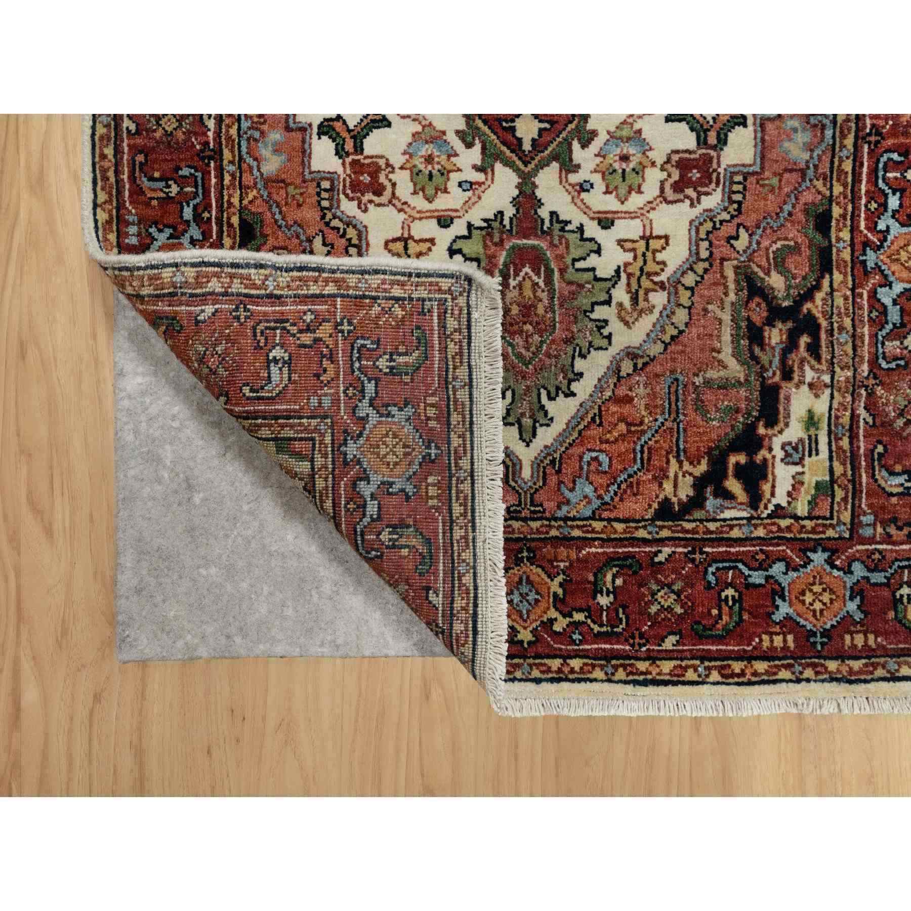 Heriz-Hand-Knotted-Rug-454590