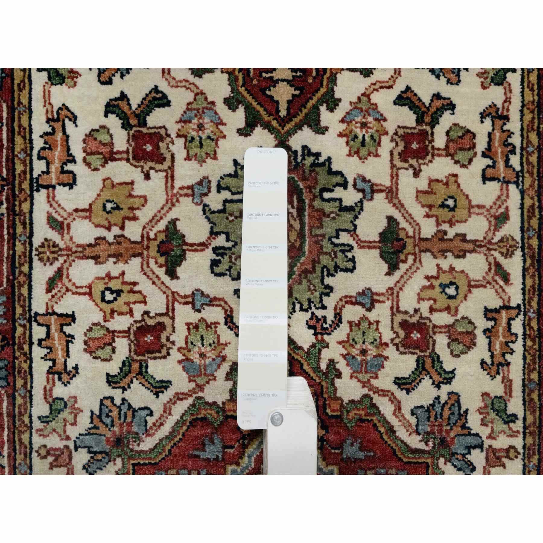 Heriz-Hand-Knotted-Rug-454590