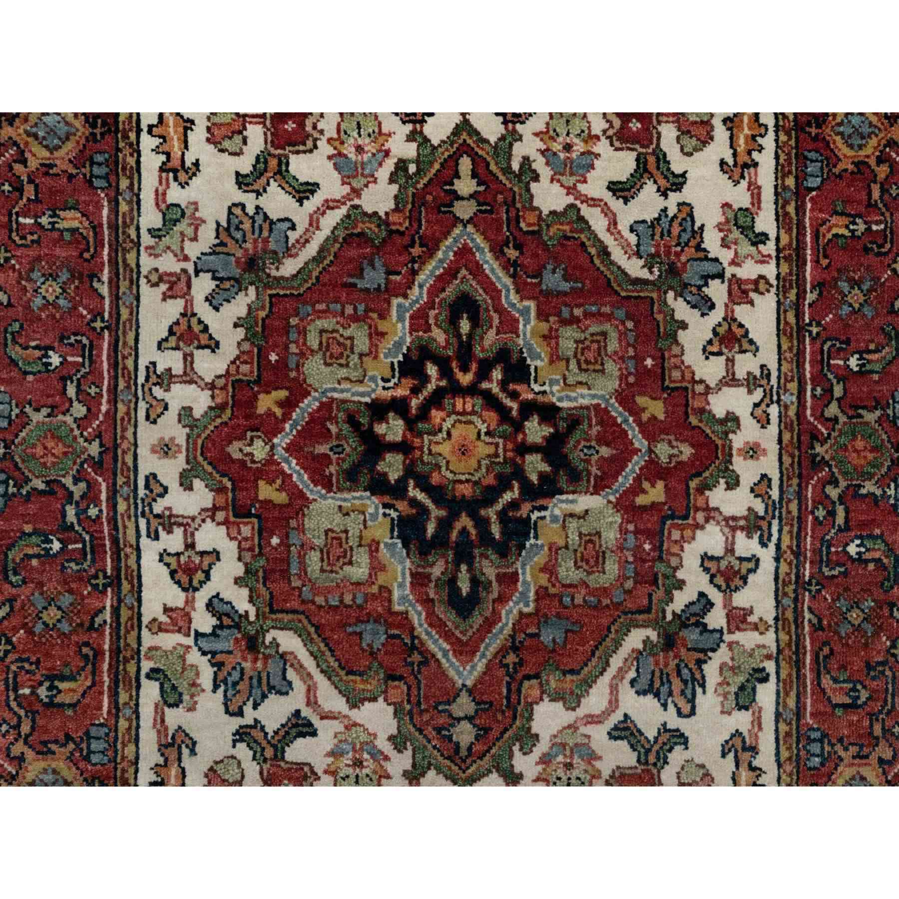 Heriz-Hand-Knotted-Rug-454590