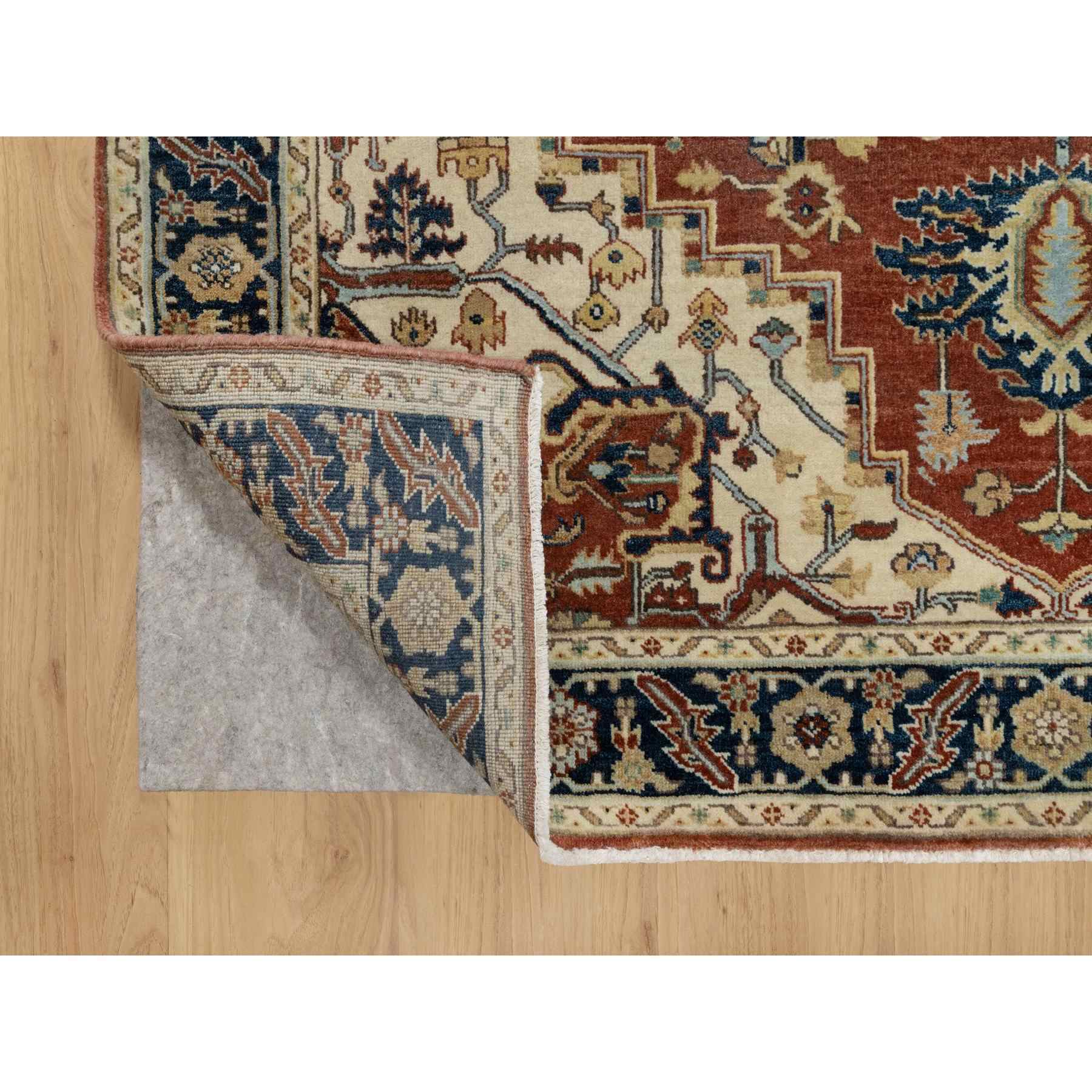 Heriz-Hand-Knotted-Rug-454595