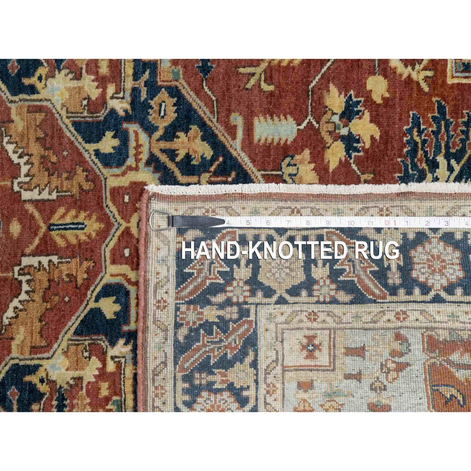 Heriz-Hand-Knotted-Rug-454595