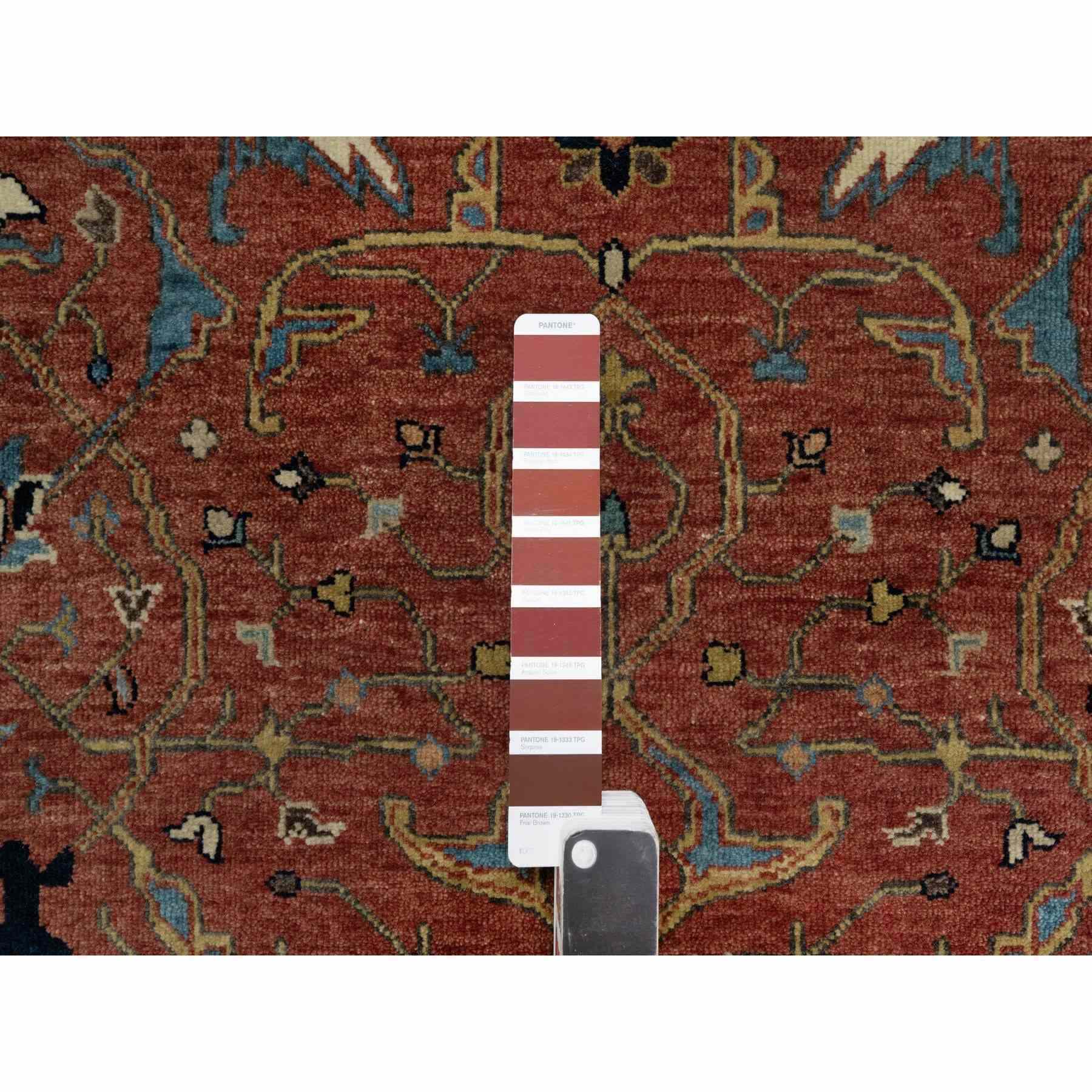 Heriz-Hand-Knotted-Rug-454605