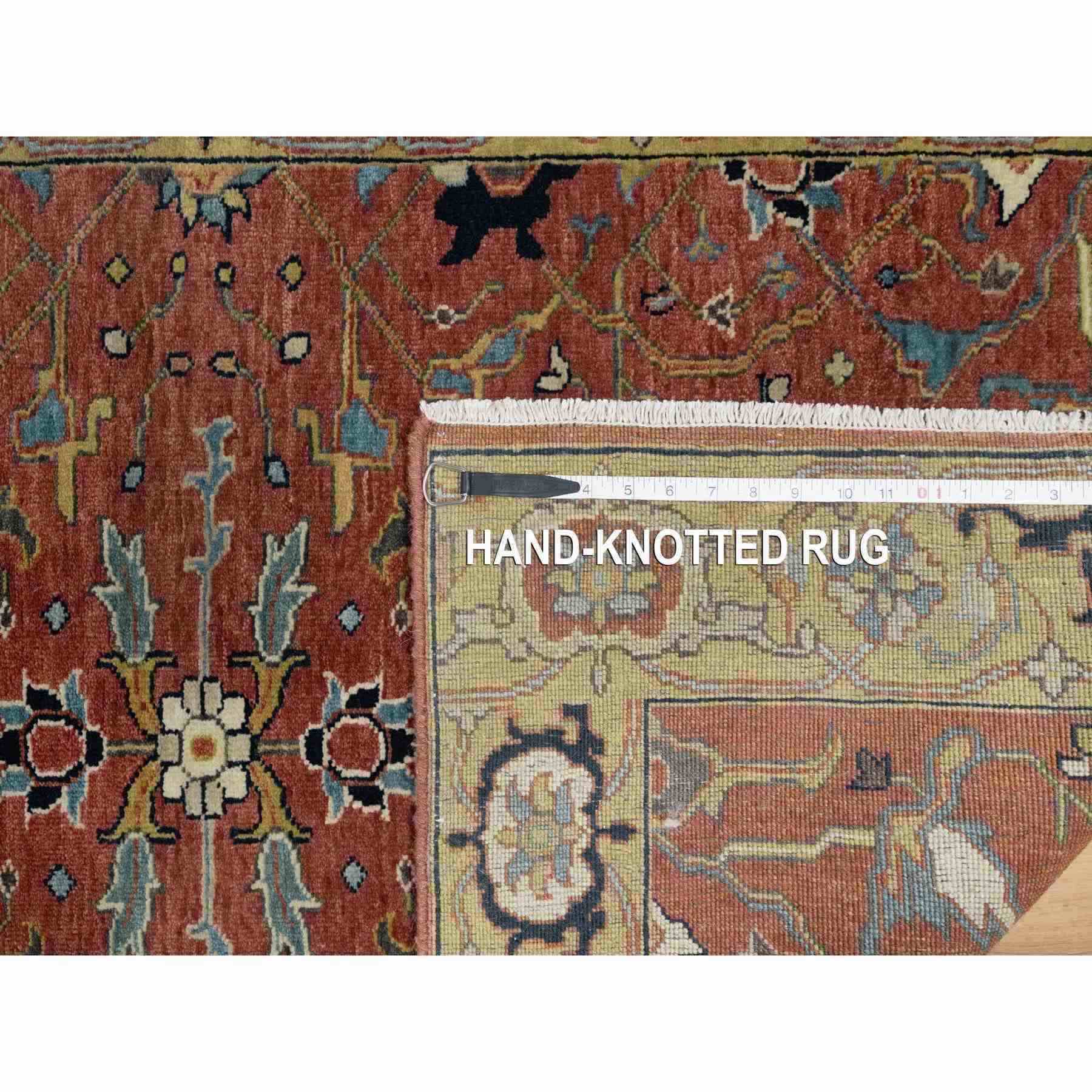 Heriz-Hand-Knotted-Rug-454605