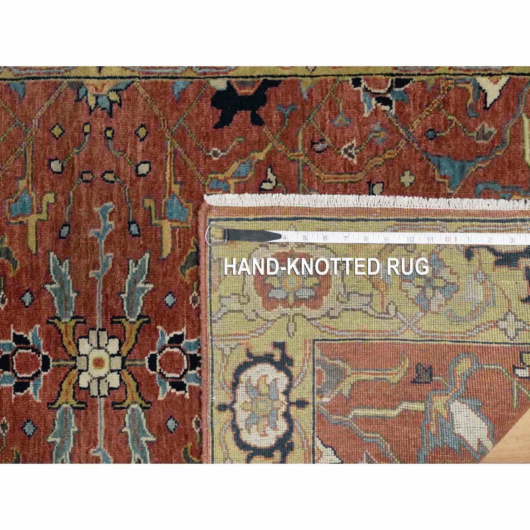 Heriz-Hand-Knotted-Rug-454610