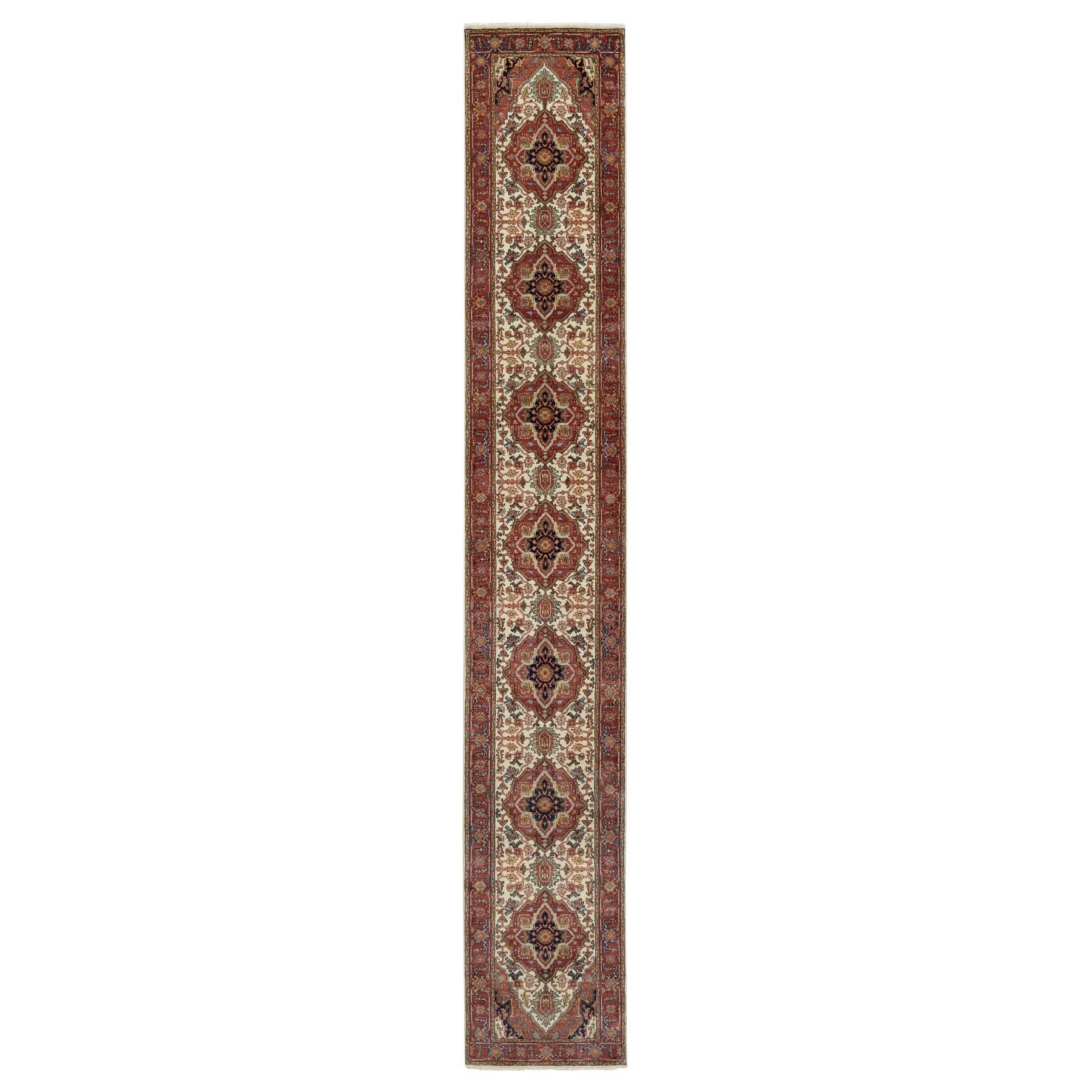 Heriz-Hand-Knotted-Rug-454620