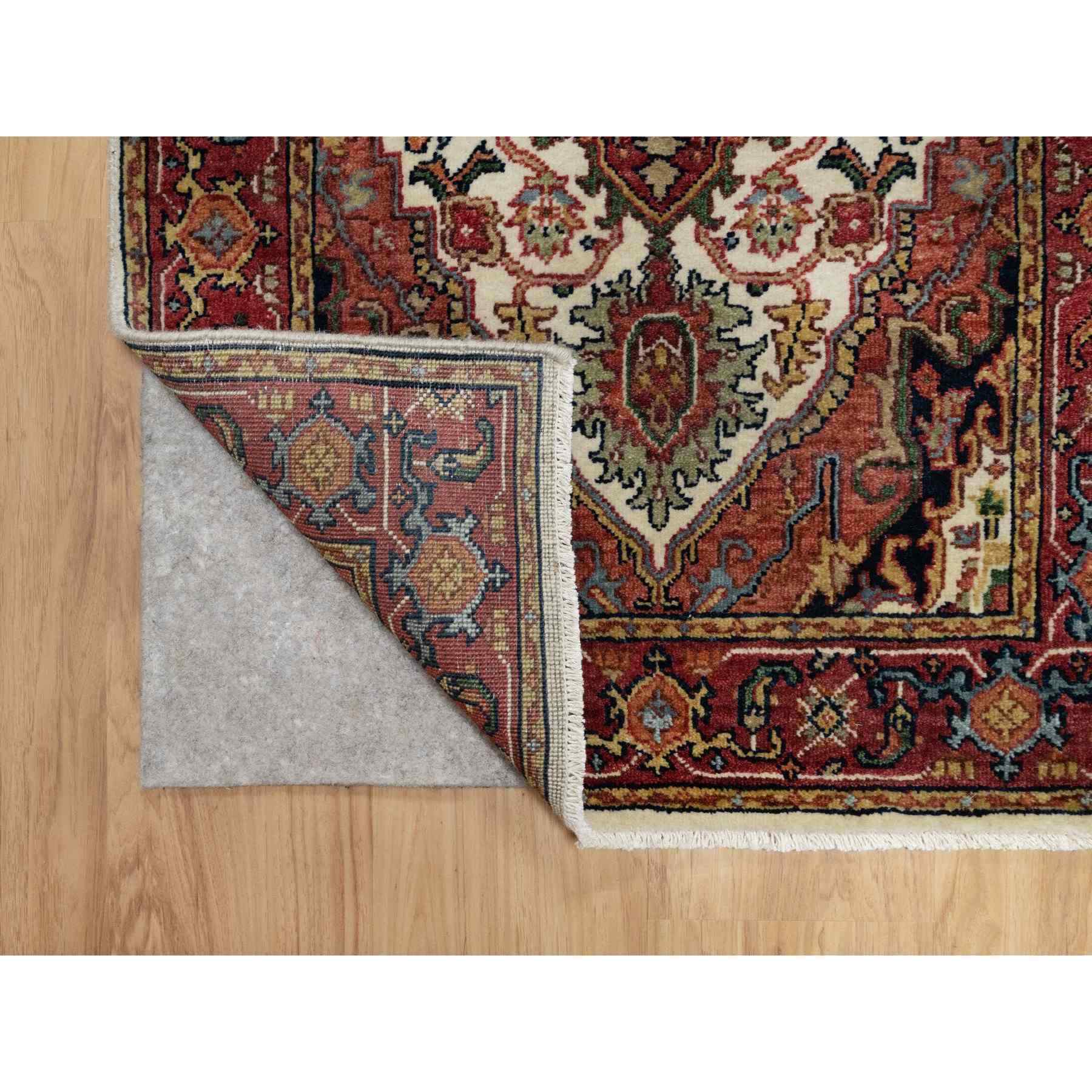 Heriz-Hand-Knotted-Rug-454620