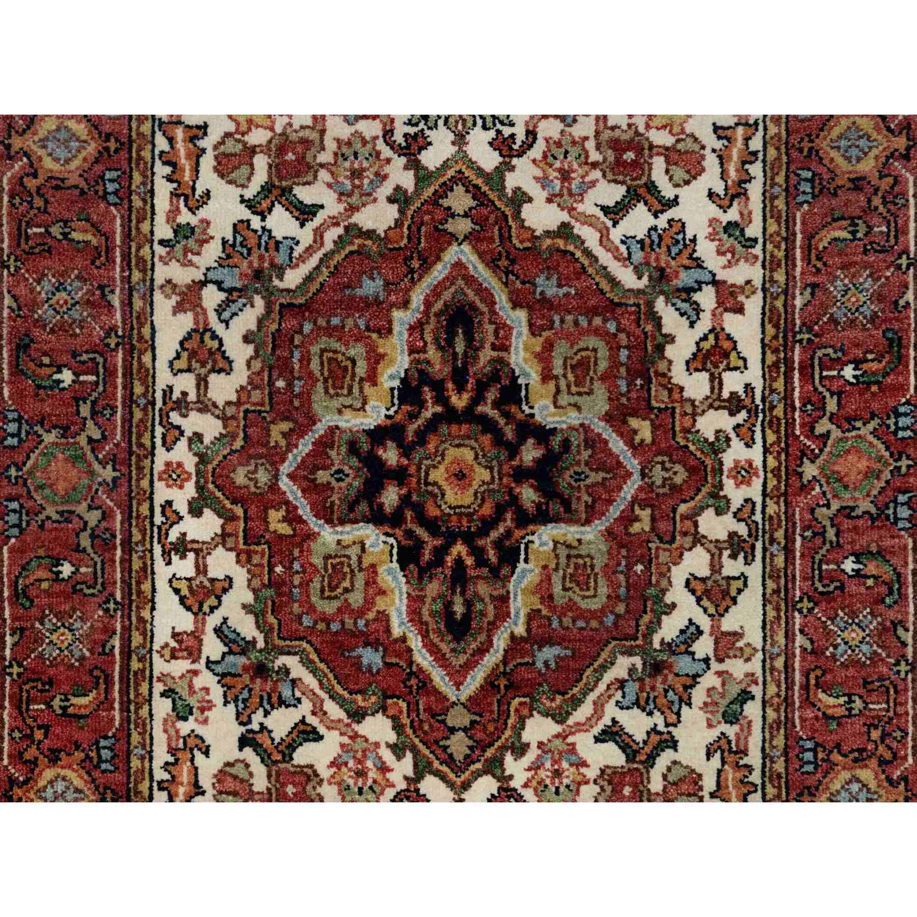 Heriz-Hand-Knotted-Rug-454620