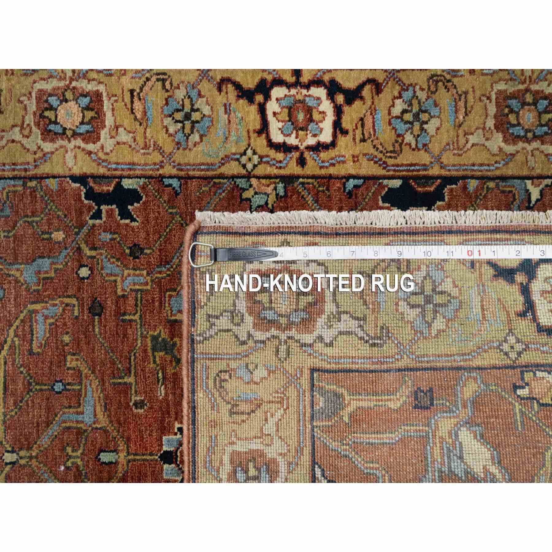 Heriz-Hand-Knotted-Rug-454625