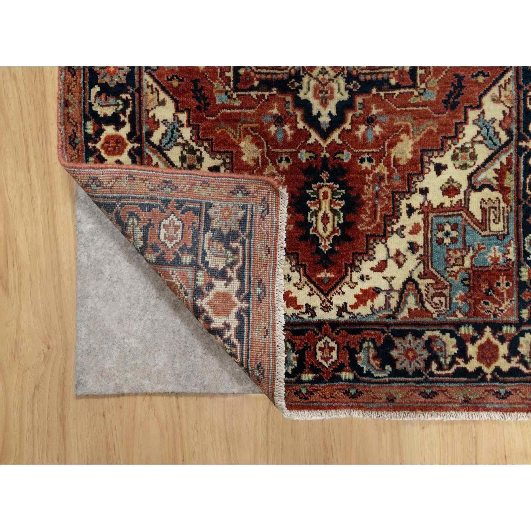 Heriz-Hand-Knotted-Rug-454630