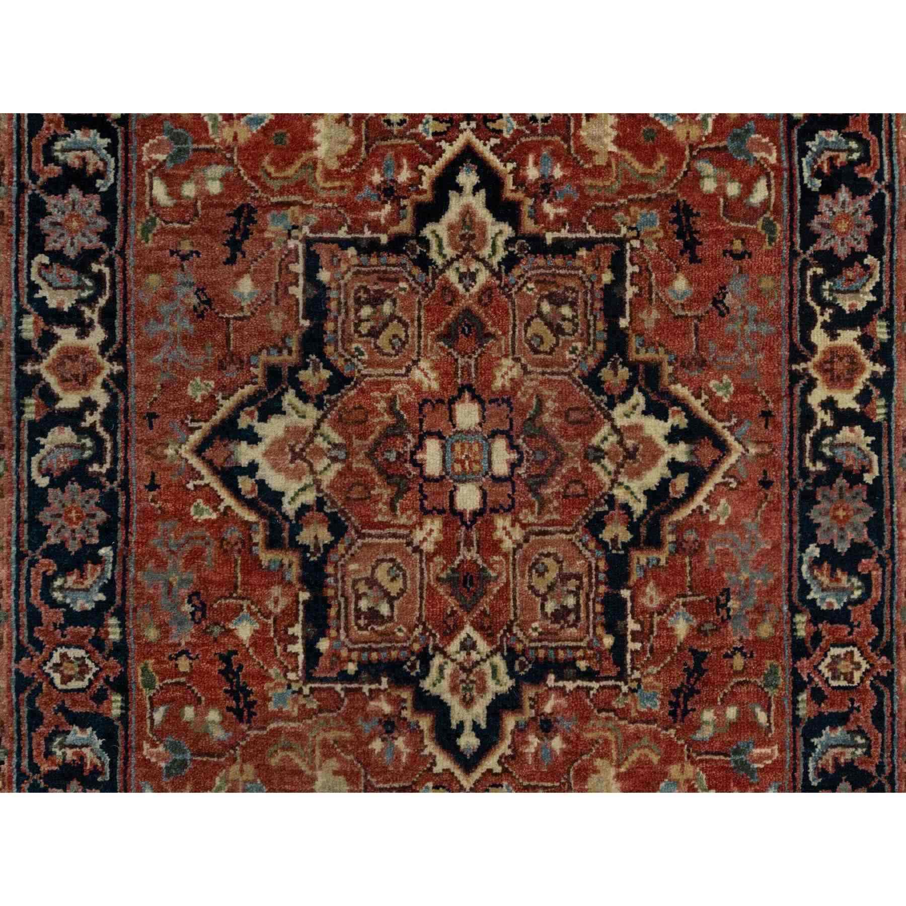 Heriz-Hand-Knotted-Rug-454630