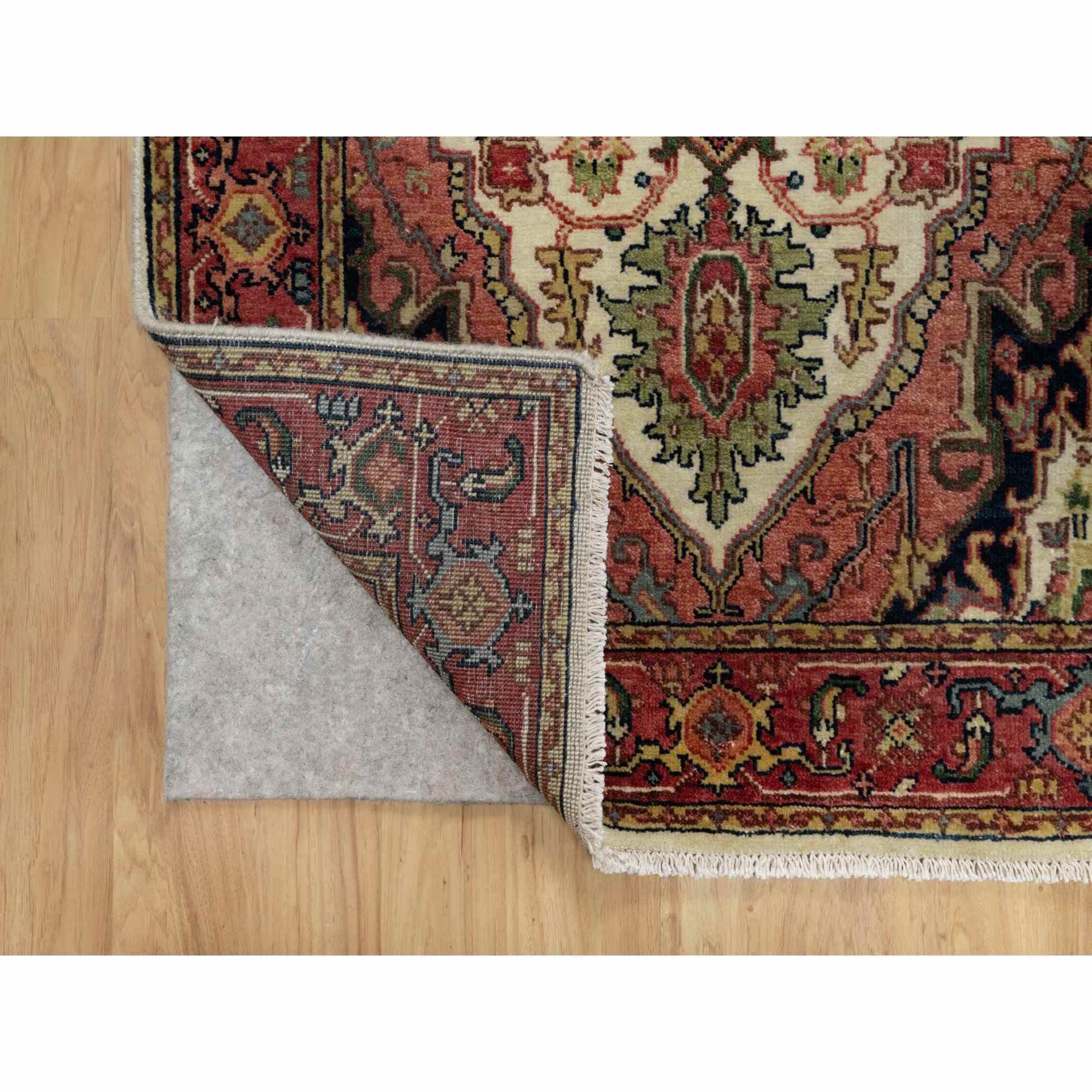 Heriz-Hand-Knotted-Rug-454635