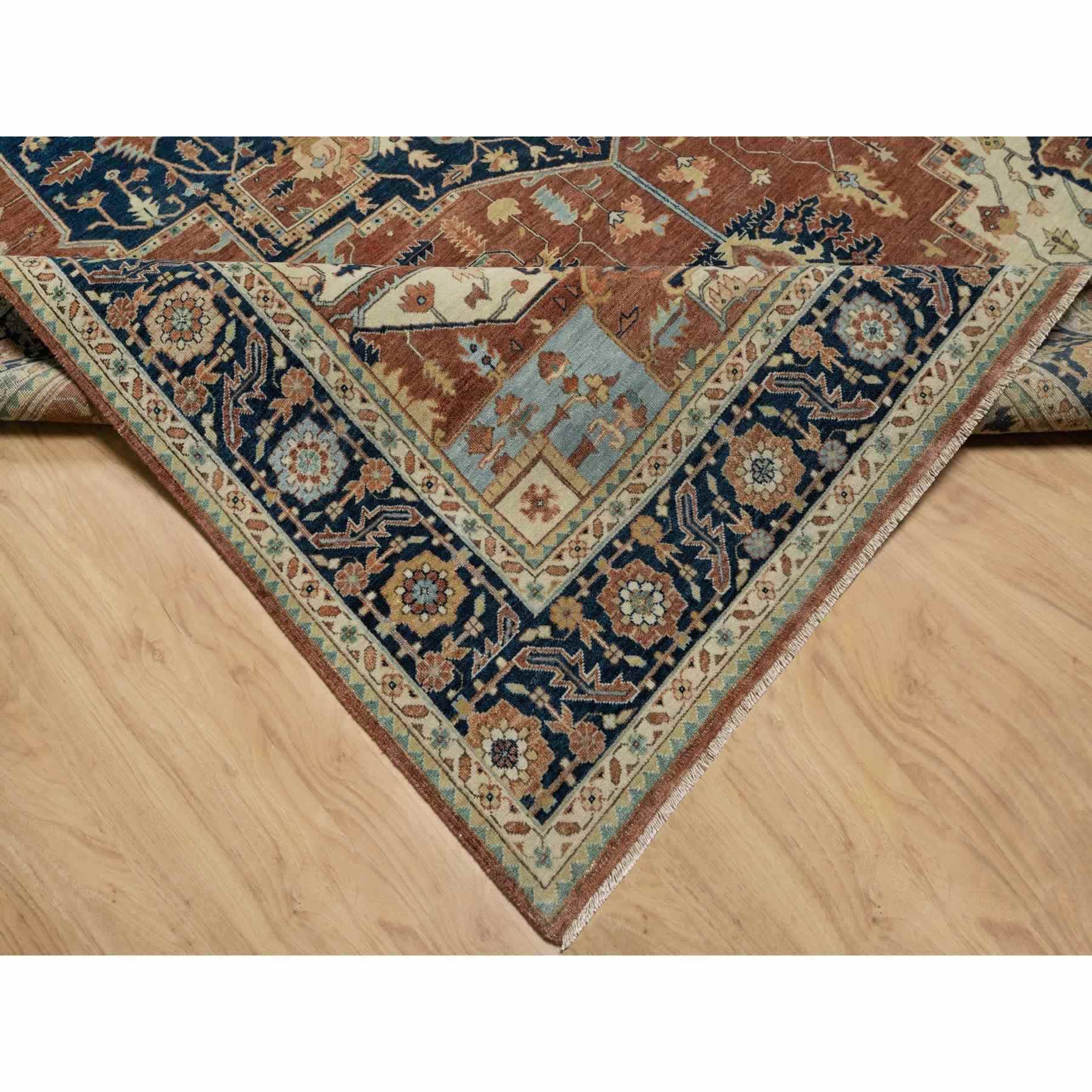 Heriz-Hand-Knotted-Rug-454640