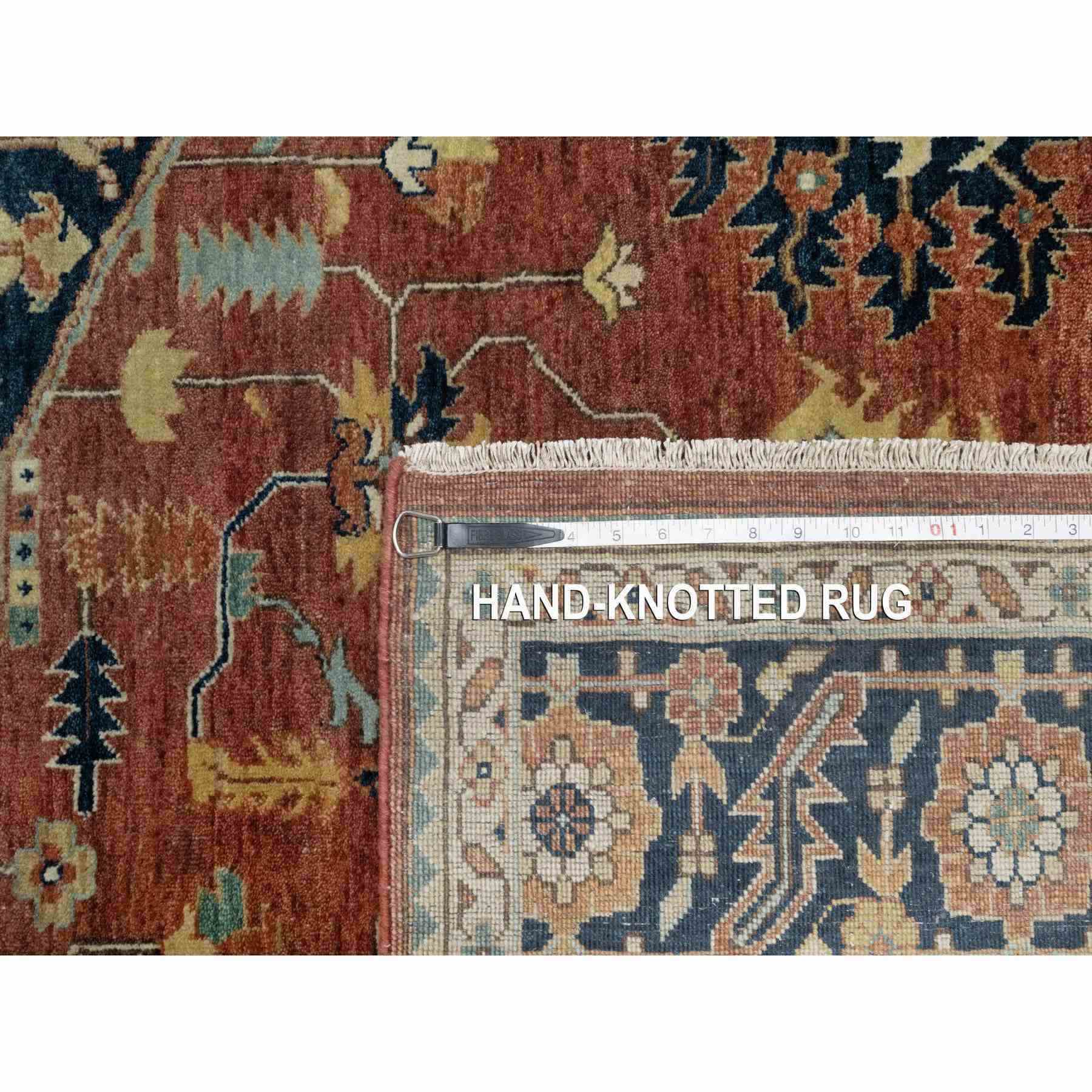 Heriz-Hand-Knotted-Rug-454640