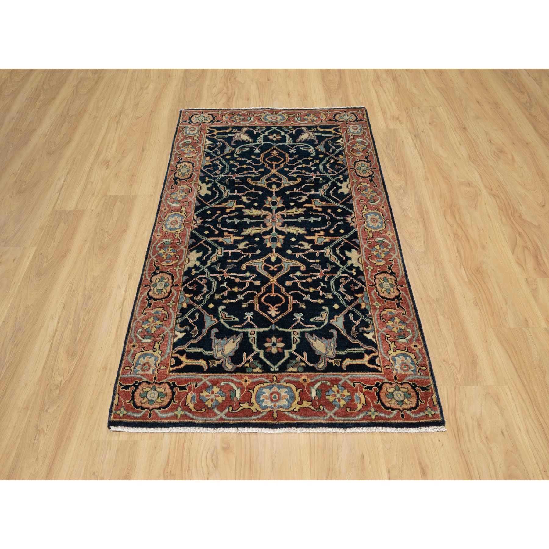 Heriz-Hand-Knotted-Rug-454645