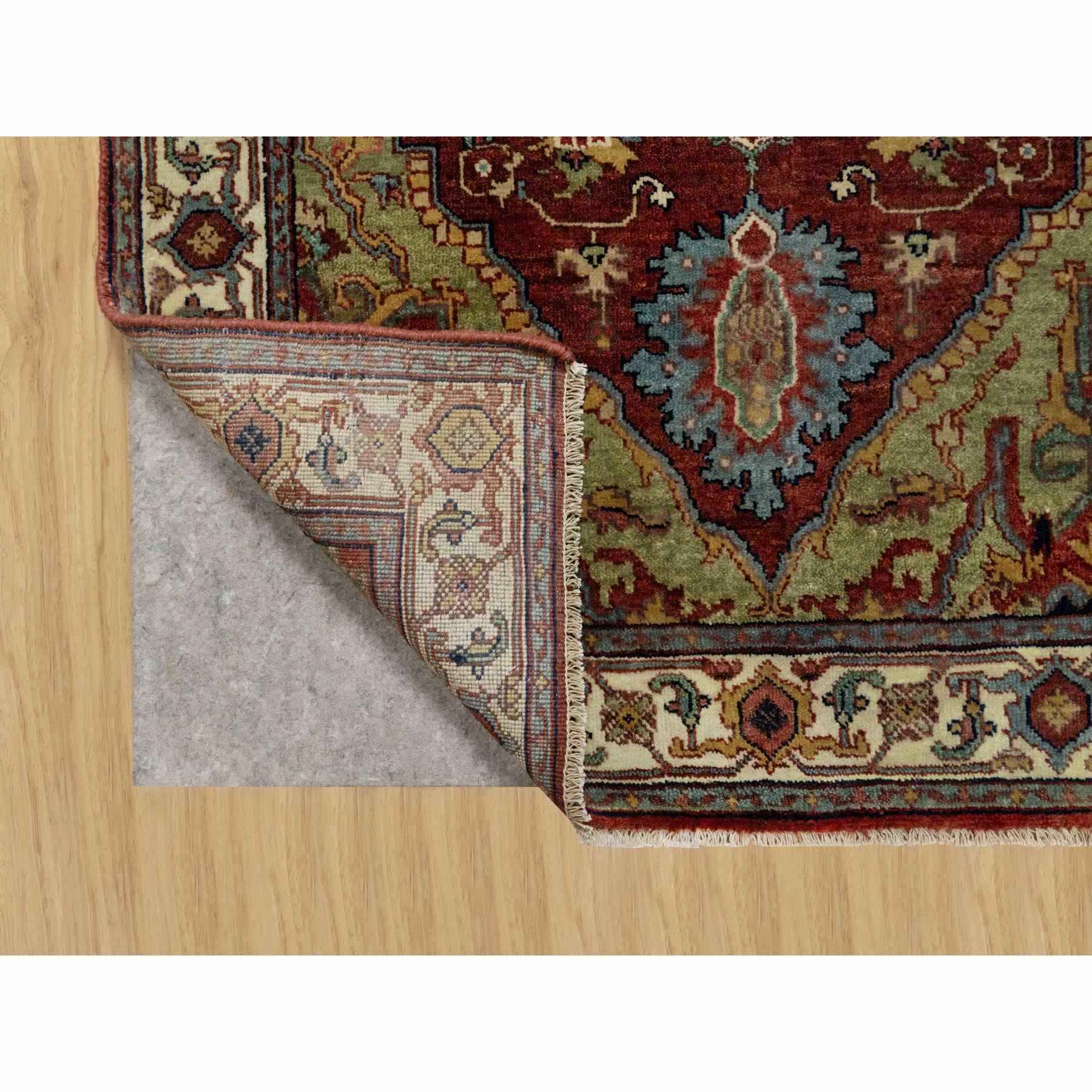 Heriz-Hand-Knotted-Rug-454655