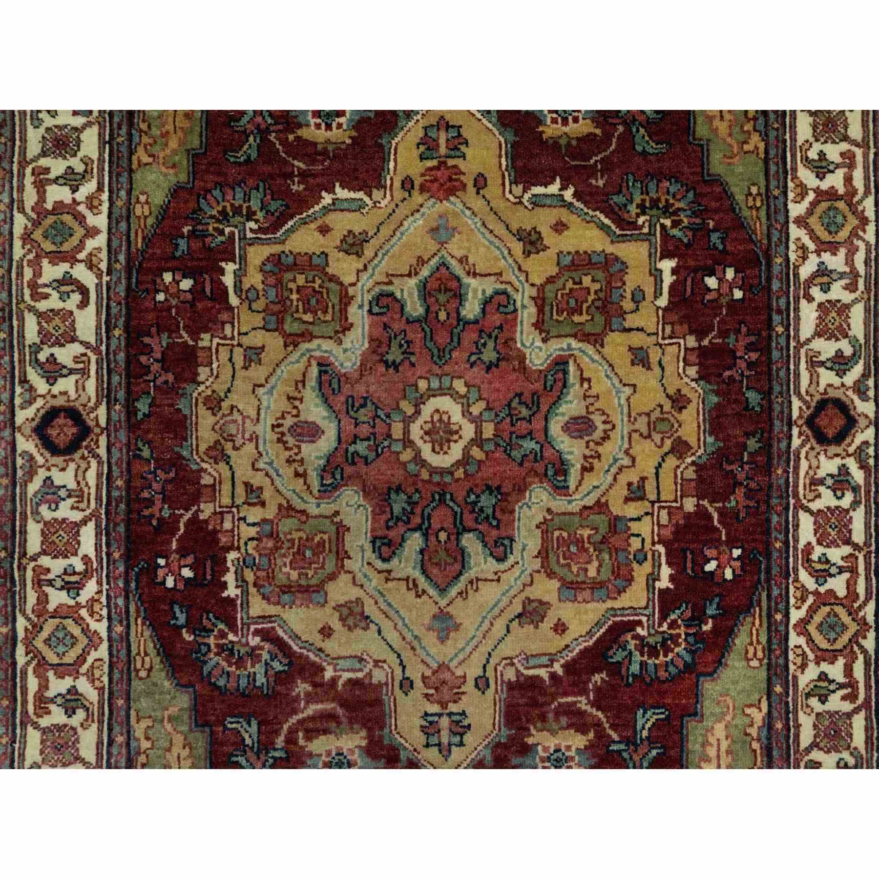 Heriz-Hand-Knotted-Rug-454655