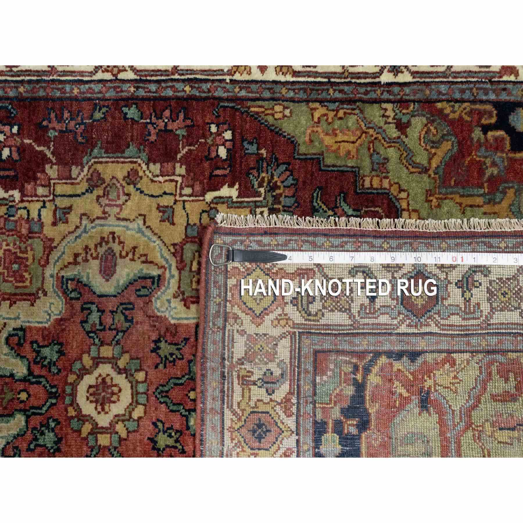 Heriz-Hand-Knotted-Rug-454655