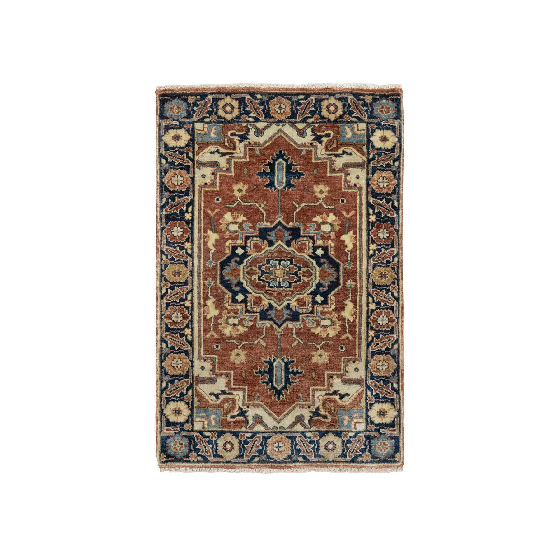 Heriz-Hand-Knotted-Rug-454680