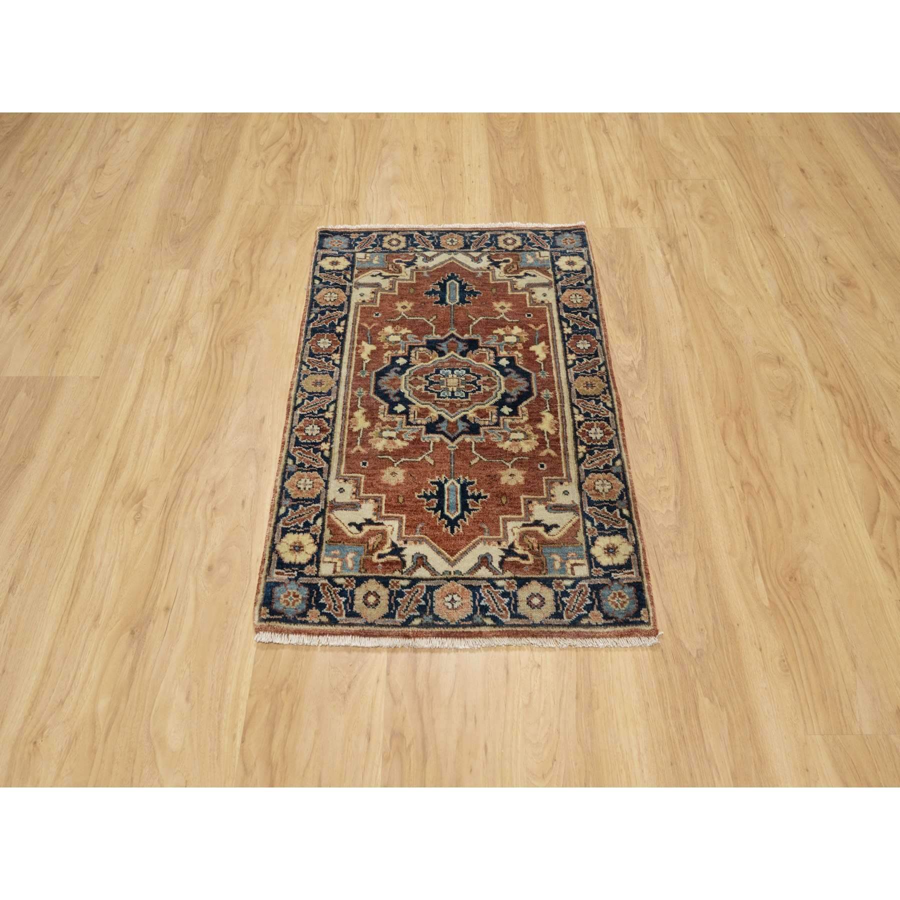 Heriz-Hand-Knotted-Rug-454680