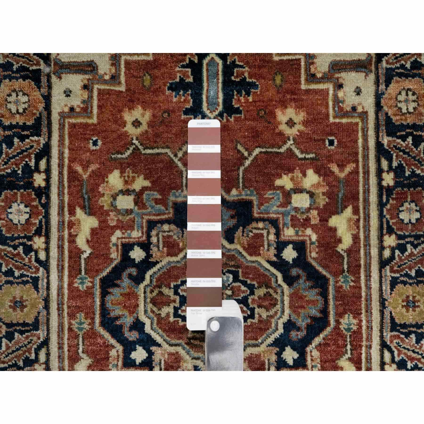 Heriz-Hand-Knotted-Rug-454680